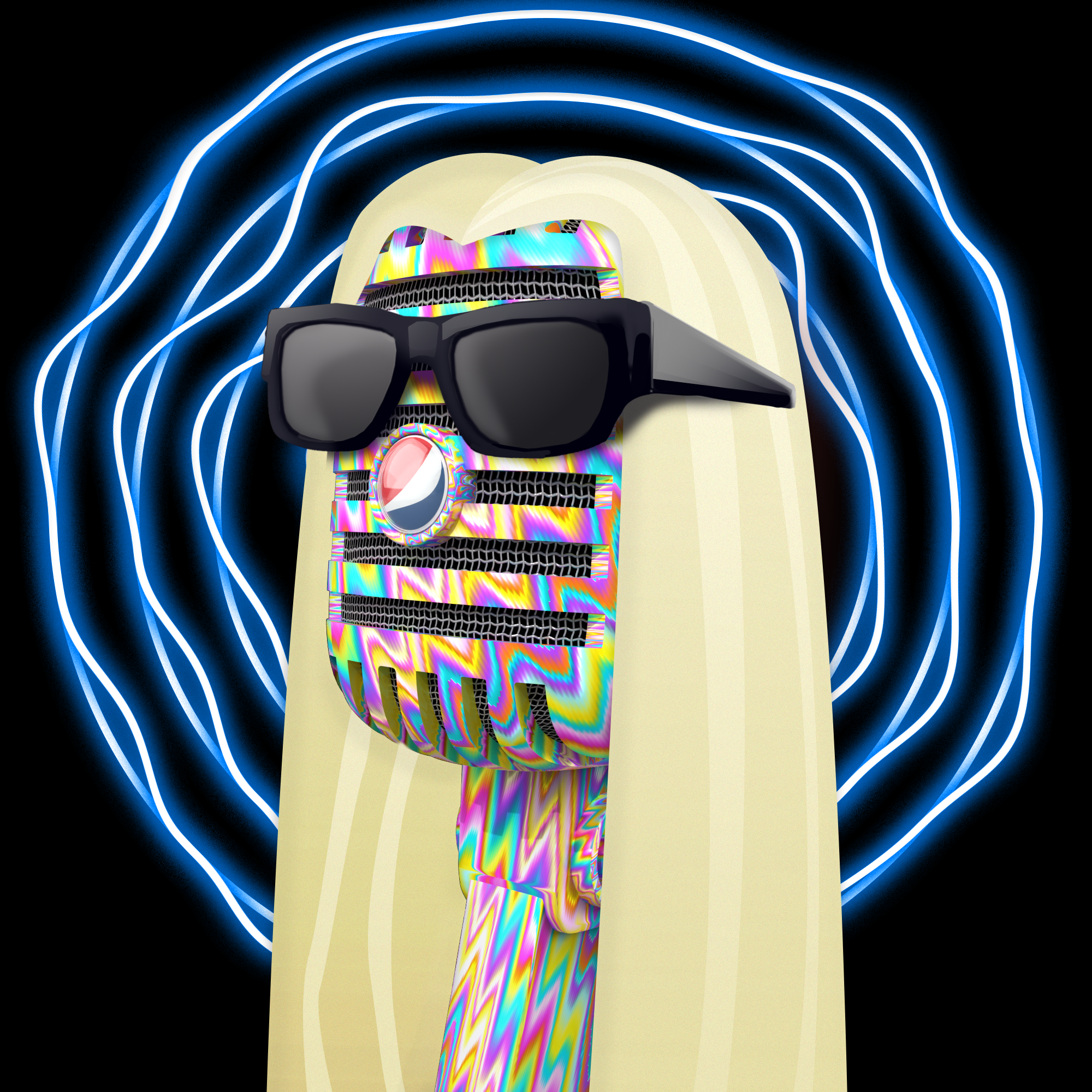 PepsiCo. - Pepsi Mic Drop - Pepsi Mic Drop #1551 - NFT # 1551