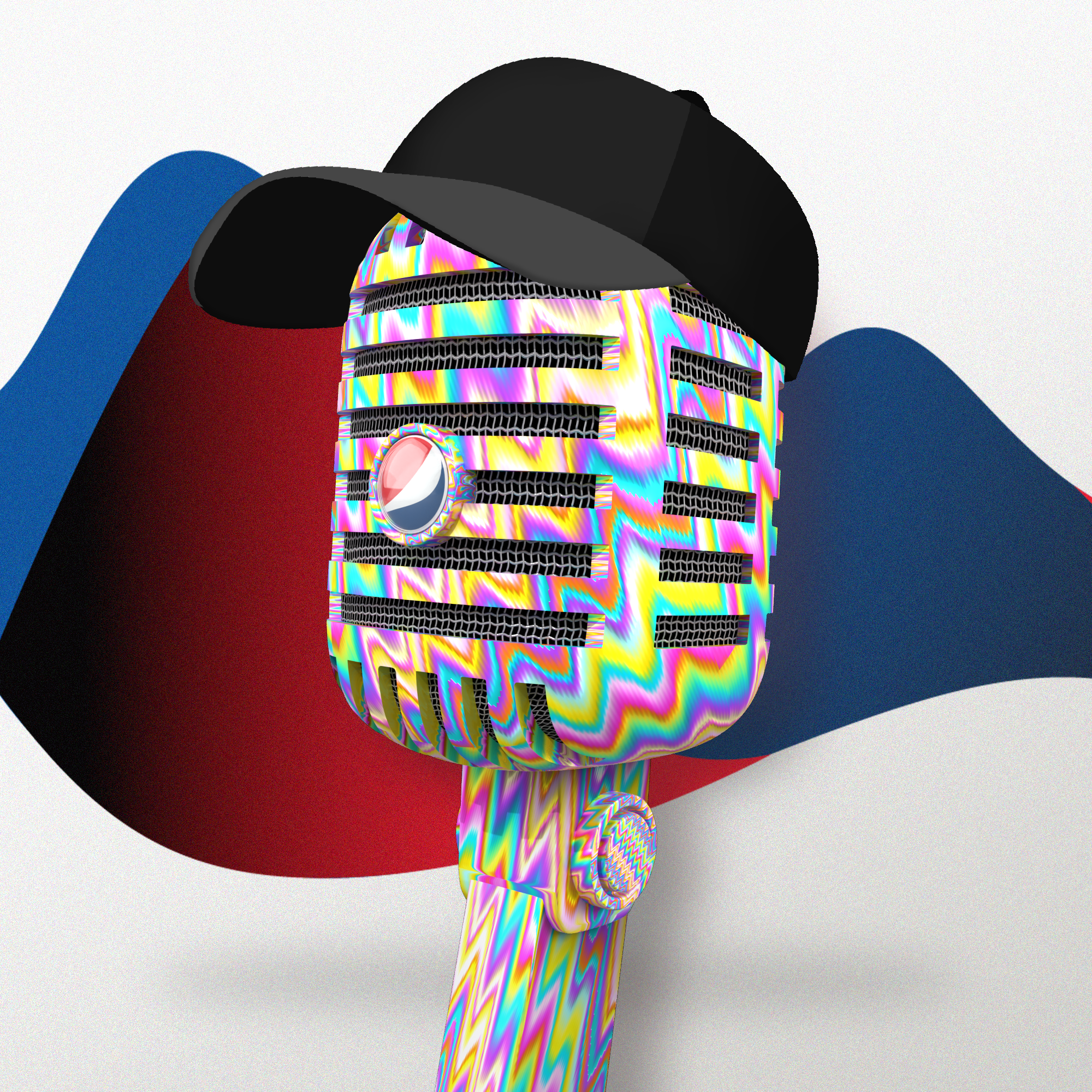 PepsiCo. - Pepsi Mic Drop - Pepsi Mic Drop #1554 - NFT # 1554