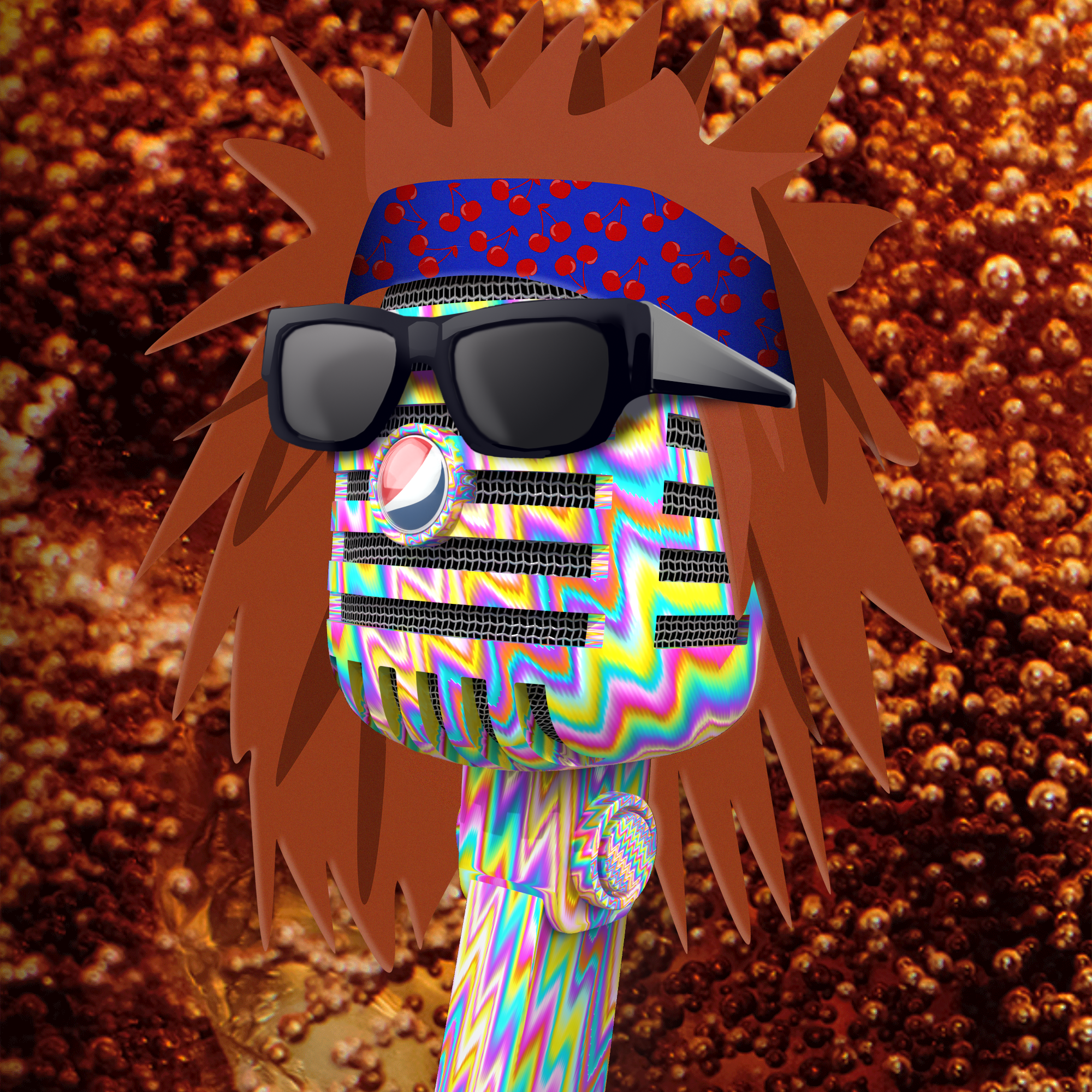 PepsiCo. - Pepsi Mic Drop - Pepsi Mic Drop #1555 - NFT # 1555