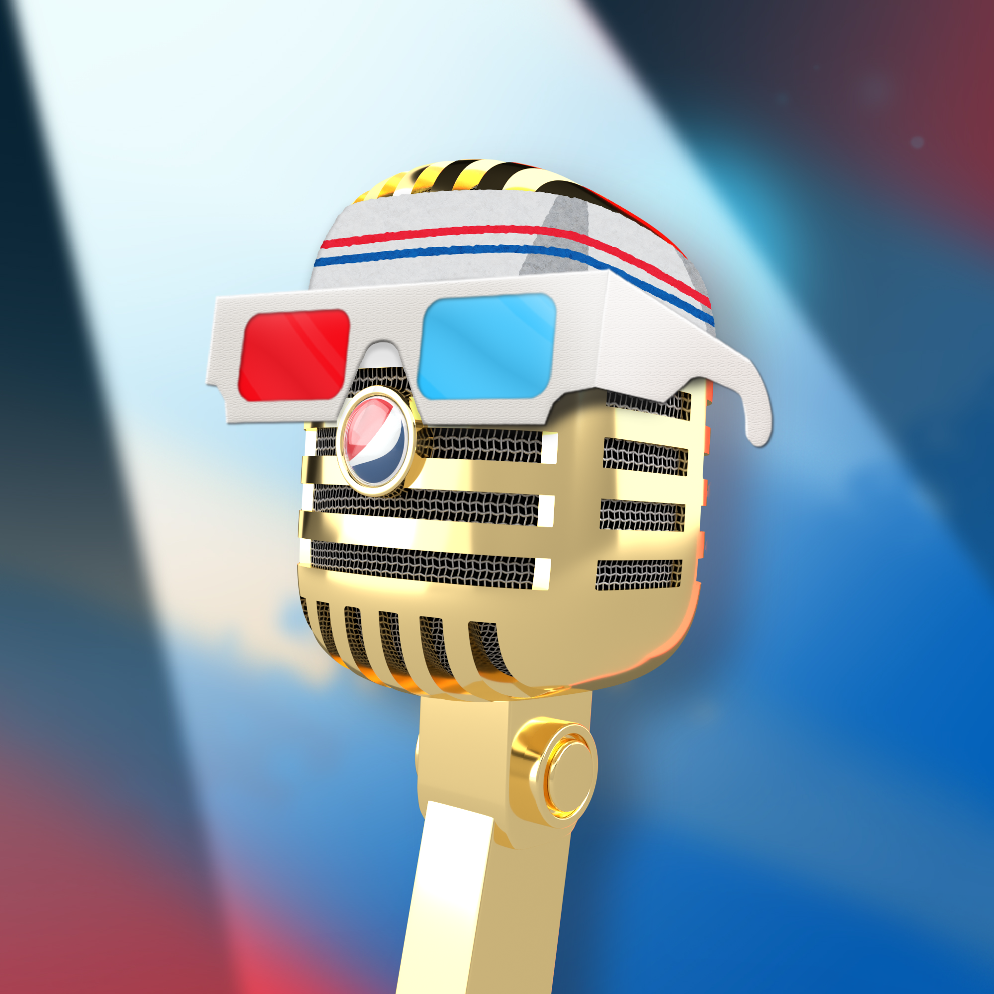 PepsiCo. - Pepsi Mic Drop - Pepsi Mic Drop #1558 - NFT # 1558