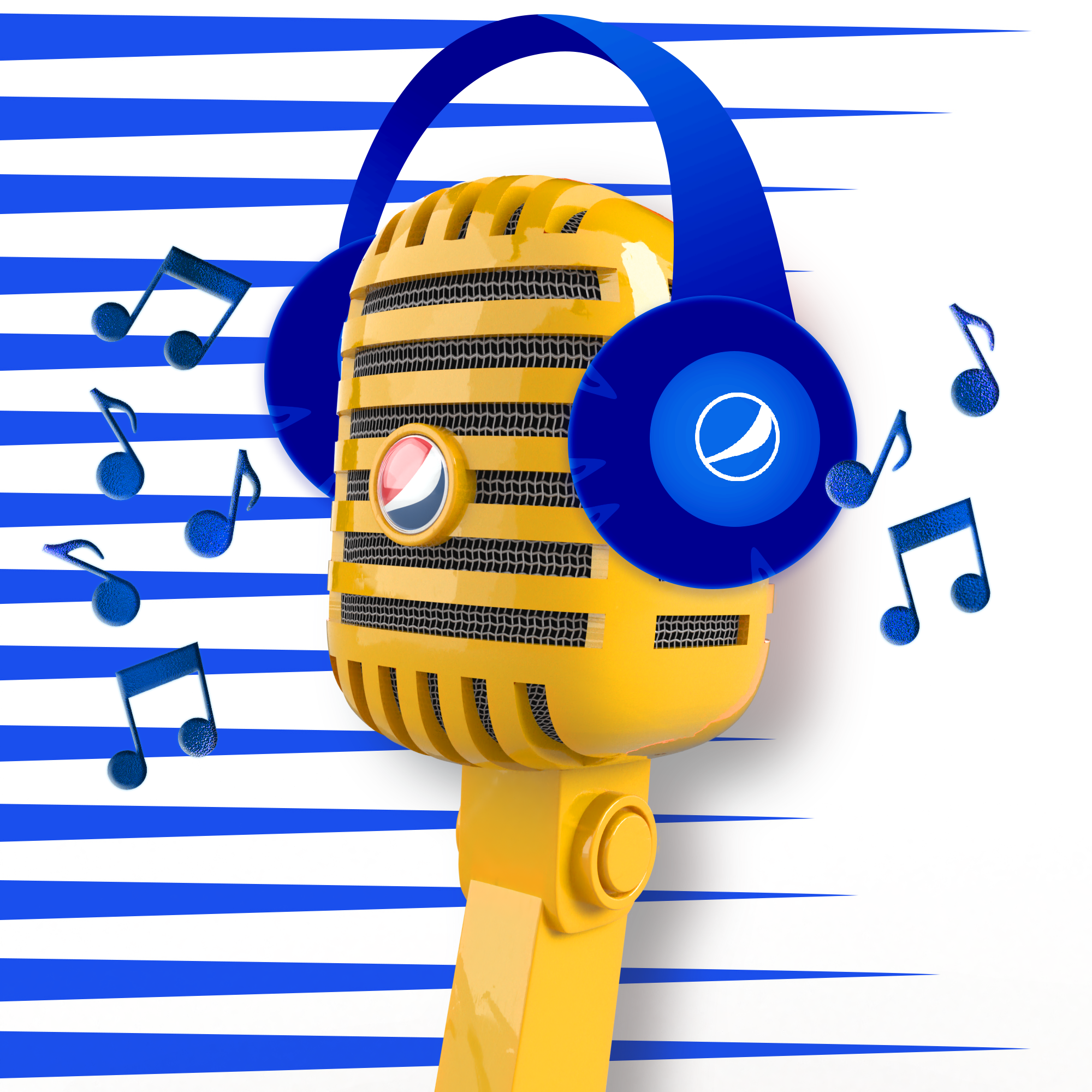 PepsiCo. - Pepsi Mic Drop - Pepsi Mic Drop #156 - NFT # 156