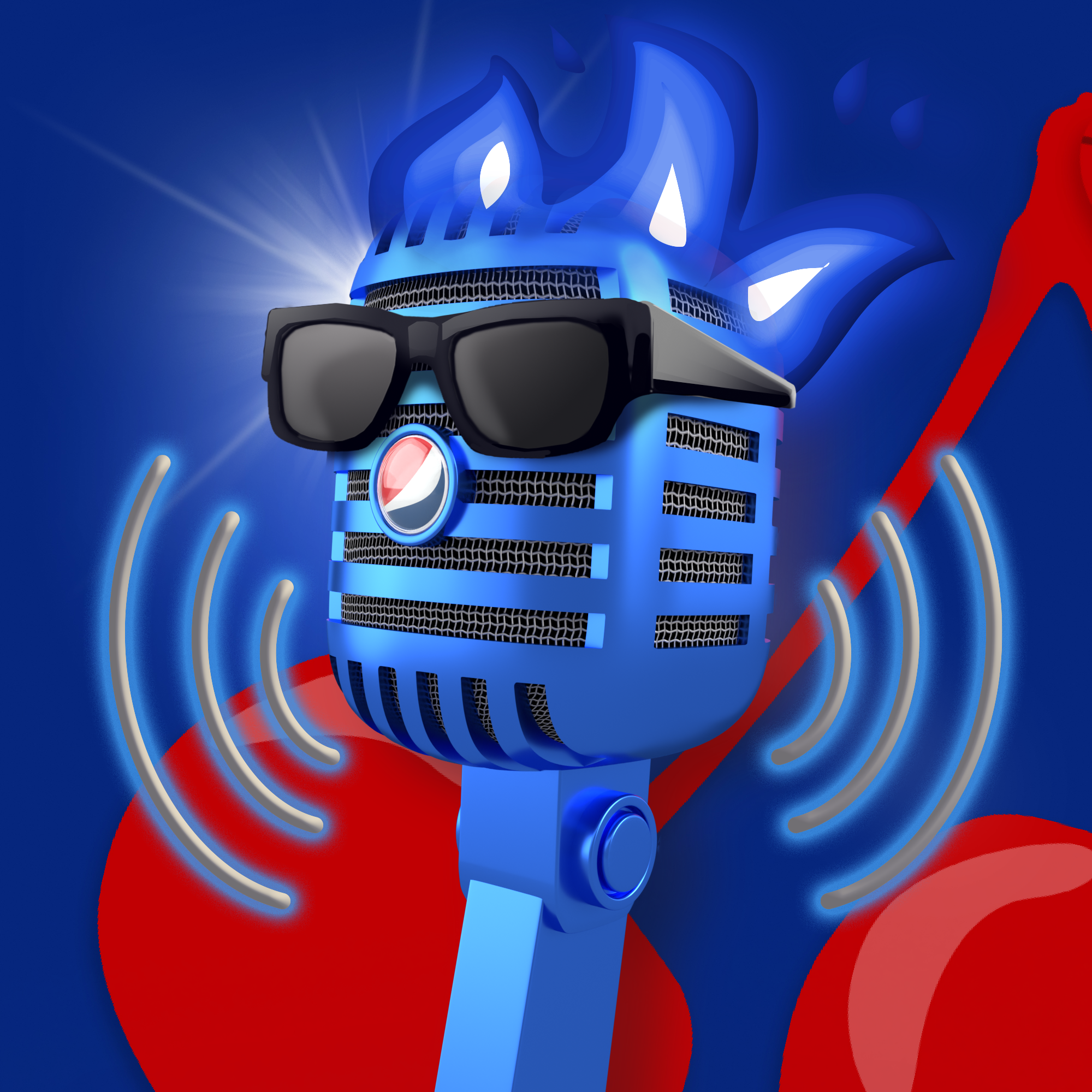 PepsiCo. - Pepsi Mic Drop - Pepsi Mic Drop #1560 - NFT # 1560