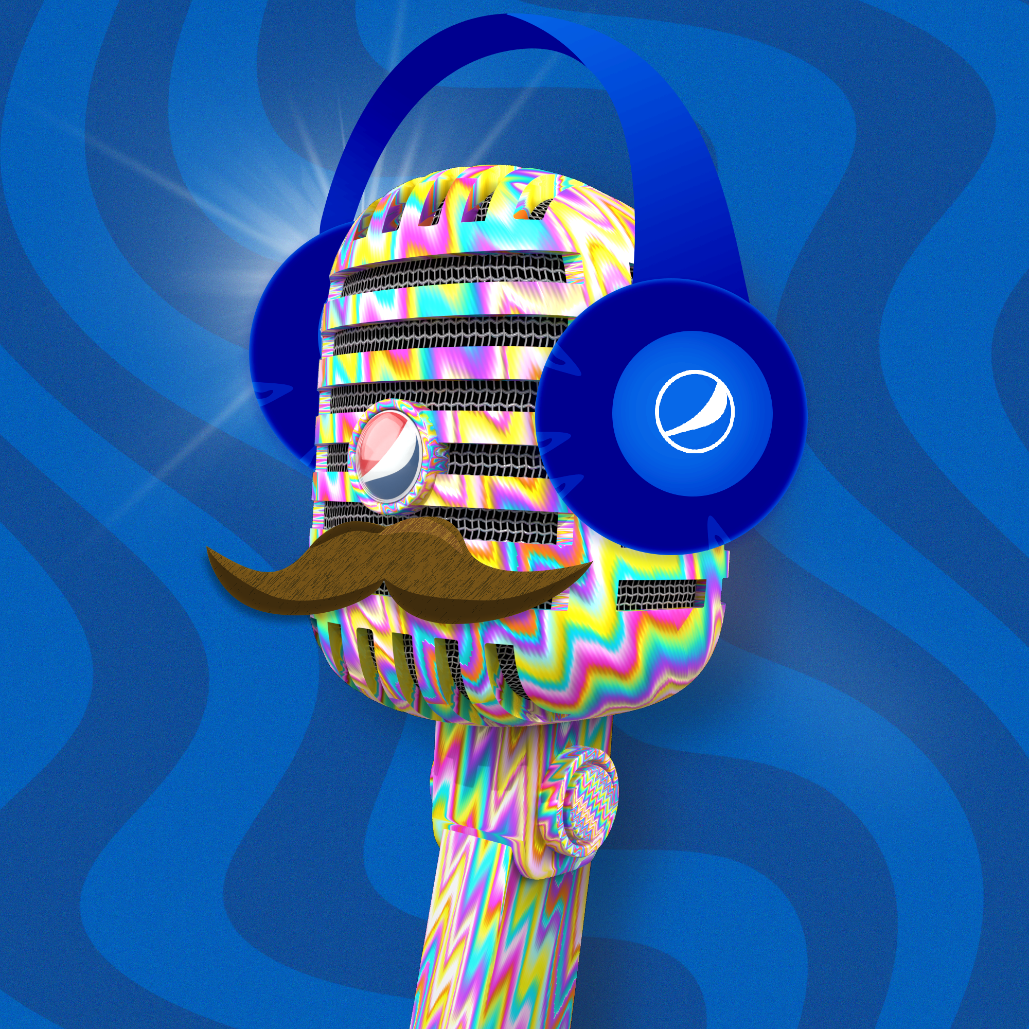 PepsiCo. - Pepsi Mic Drop - Pepsi Mic Drop #1591 - NFT # 1591