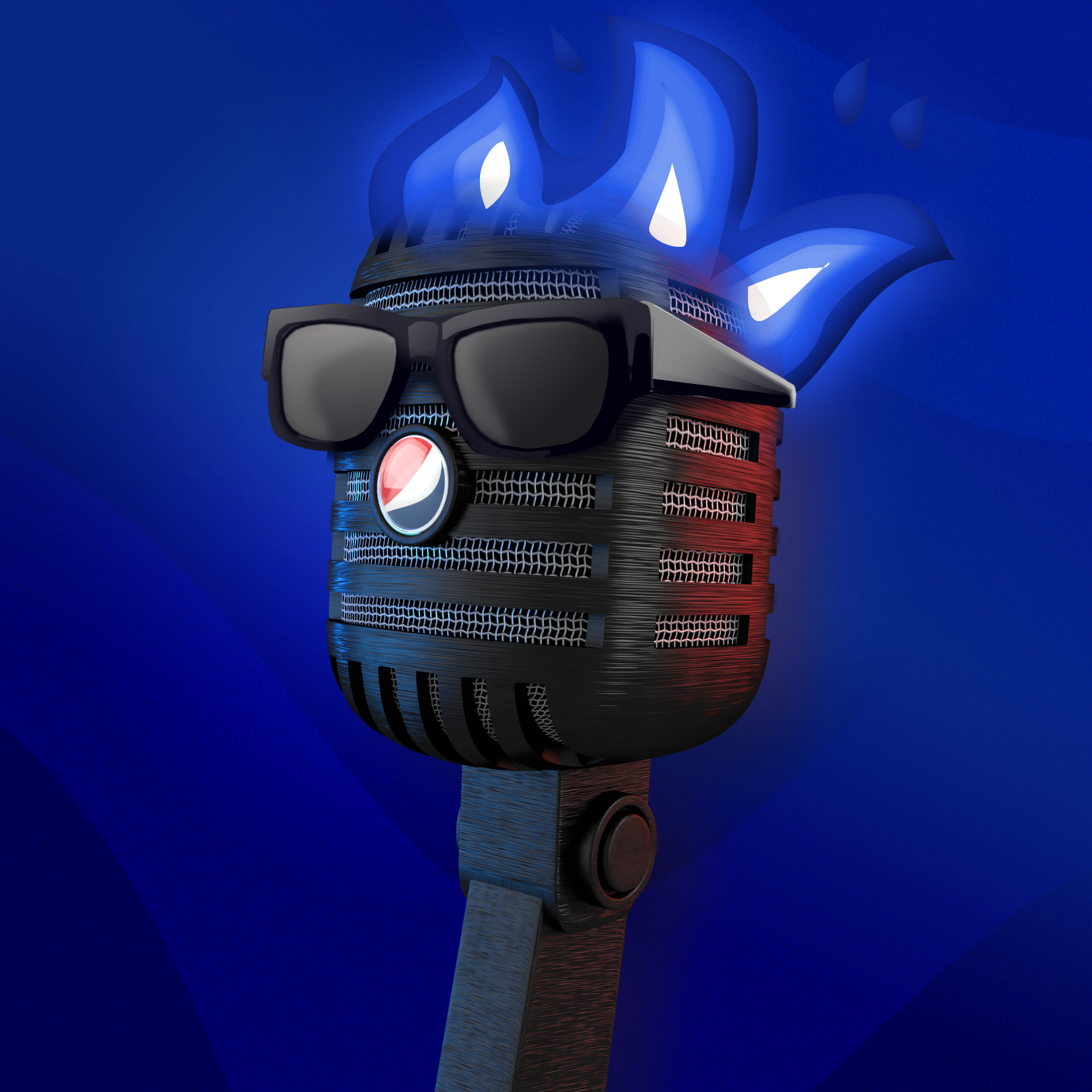 PepsiCo. - Pepsi Mic Drop - Pepsi Mic Drop #1593 - NFT # 1593