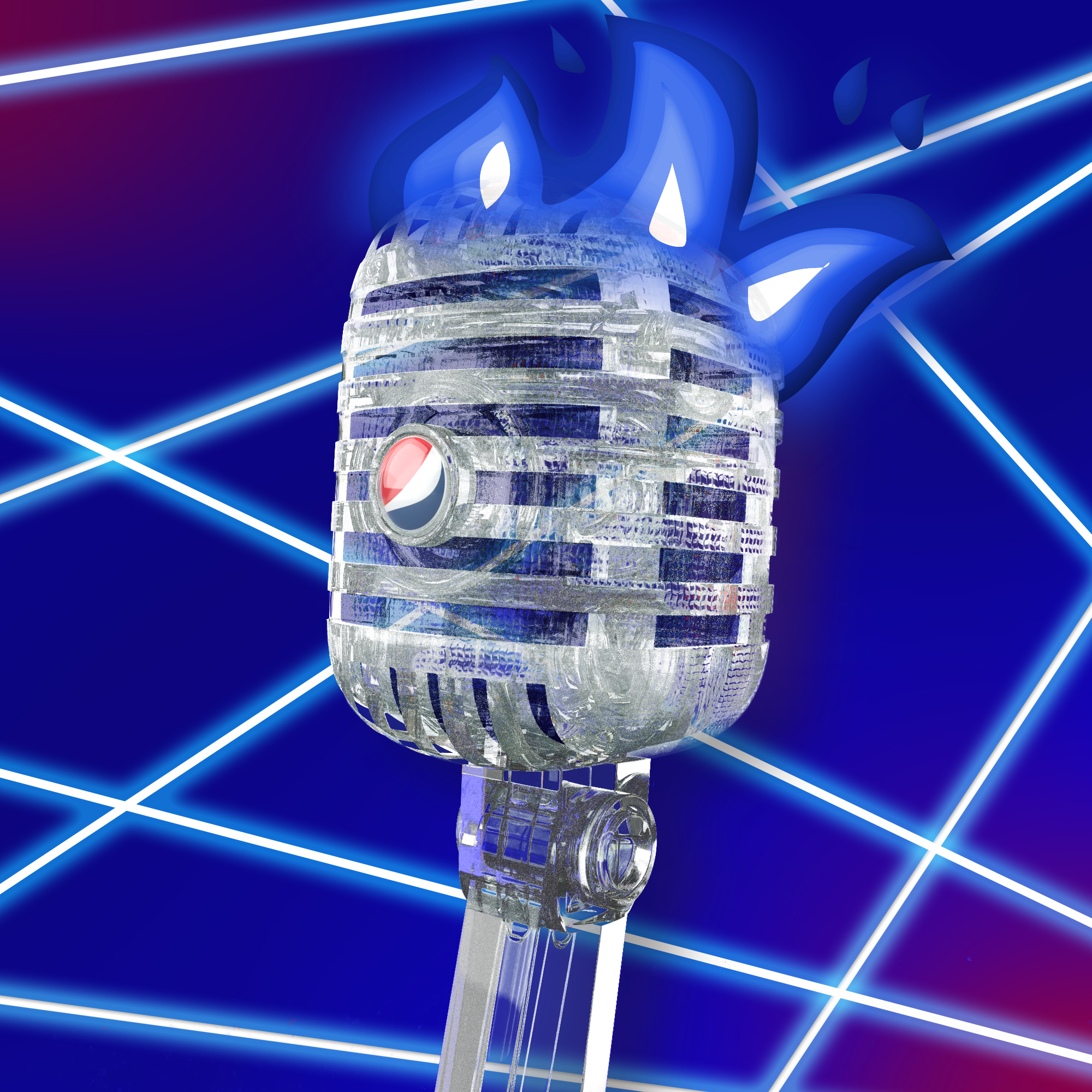 PepsiCo. - Pepsi Mic Drop - Pepsi Mic Drop #1597 - NFT # 1597