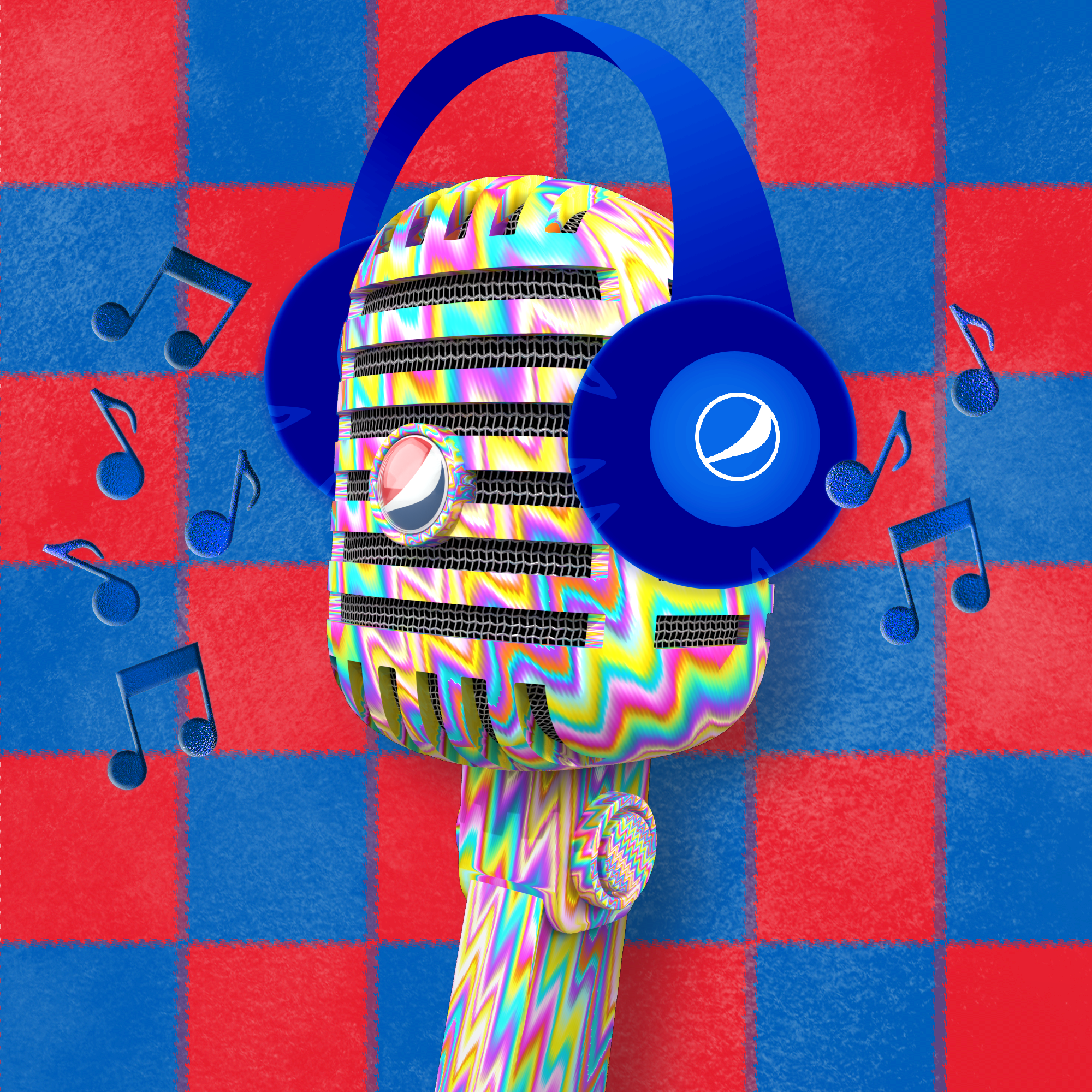 PepsiCo. - Pepsi Mic Drop - Pepsi Mic Drop #1611 - NFT # 1611