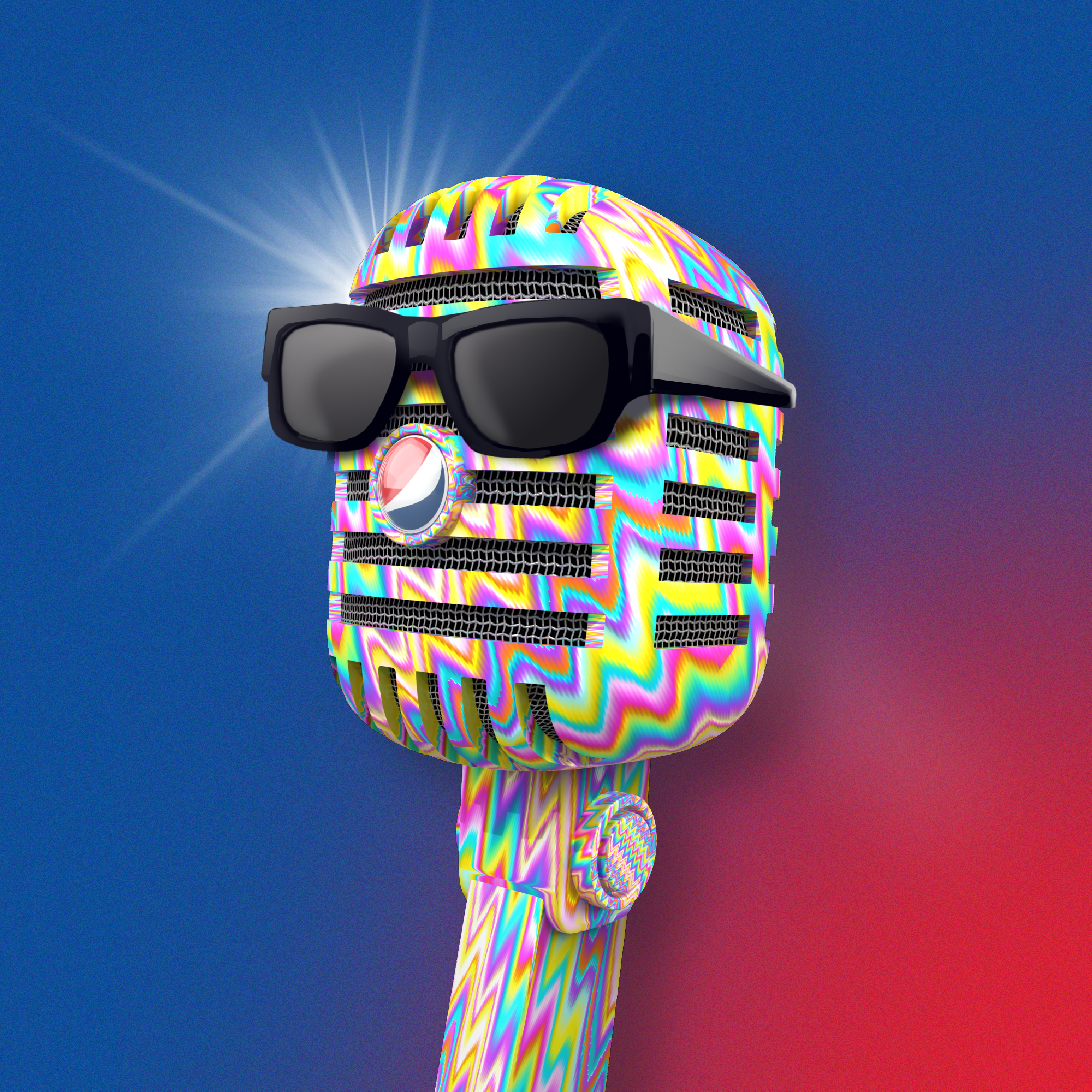 PepsiCo. - Pepsi Mic Drop - Pepsi Mic Drop #1622 - NFT # 1622