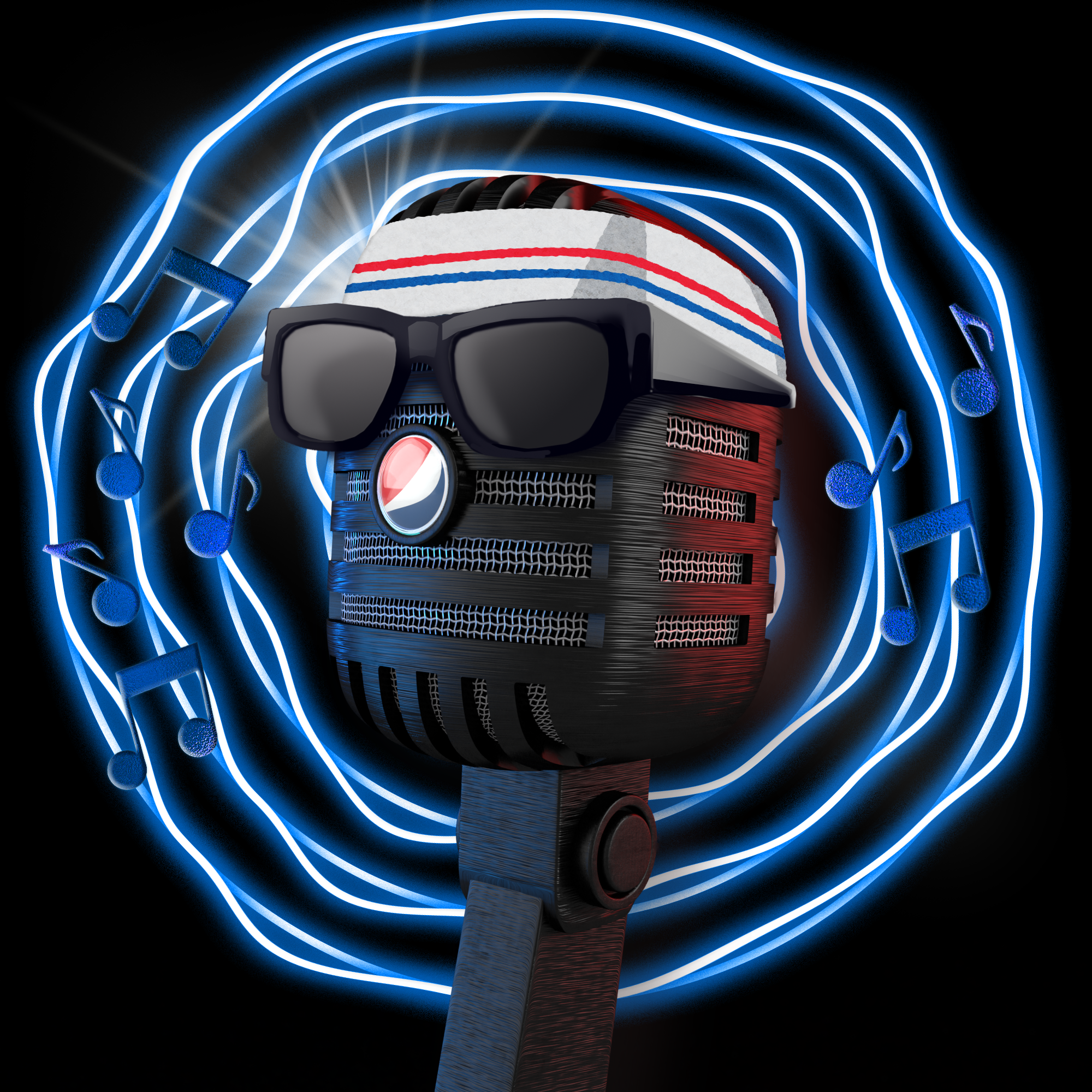 PepsiCo. - Pepsi Mic Drop - Pepsi Mic Drop #1625 - NFT # 1625