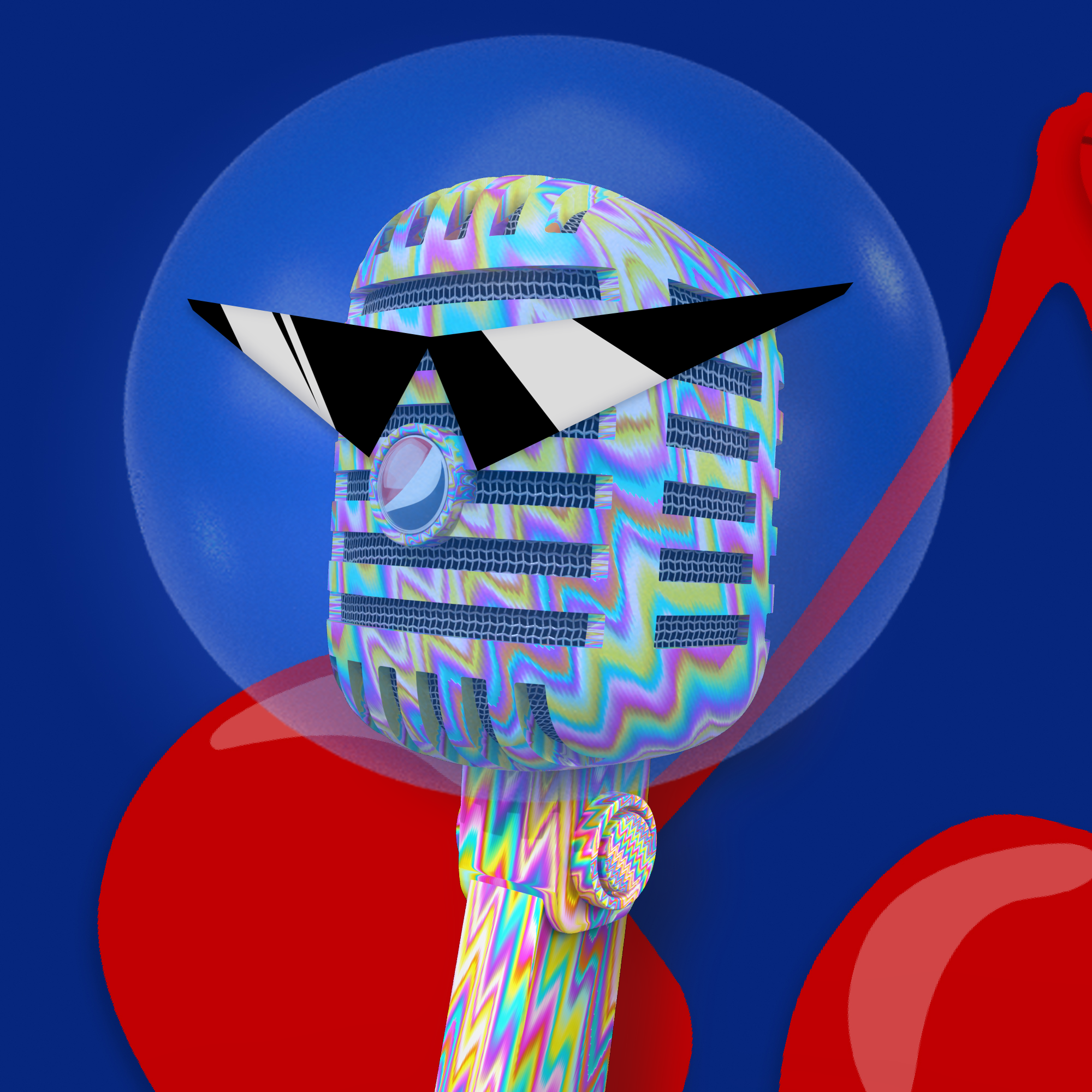 PepsiCo. - Pepsi Mic Drop - Pepsi Mic Drop #1649 - NFT # 1649