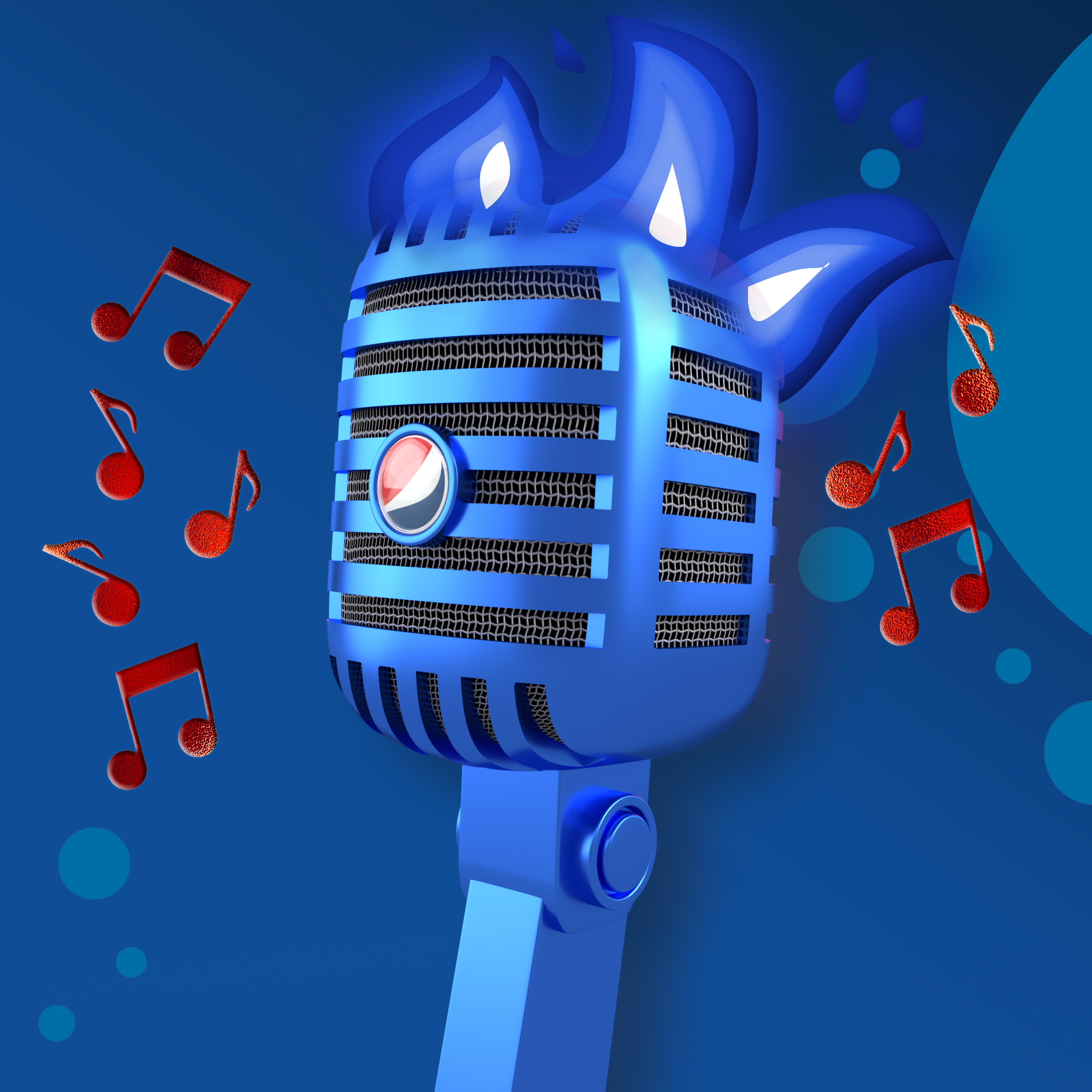 PepsiCo. - Pepsi Mic Drop - Pepsi Mic Drop #1663 - NFT # 1663