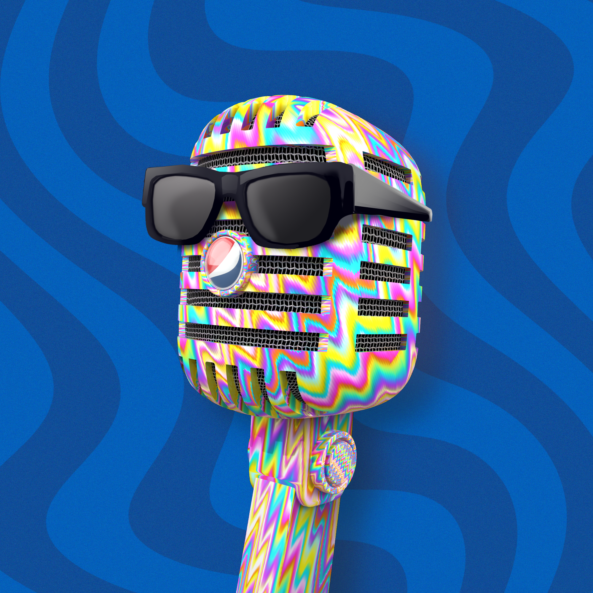 PepsiCo. - Pepsi Mic Drop - Pepsi Mic Drop #1667 - NFT # 1667