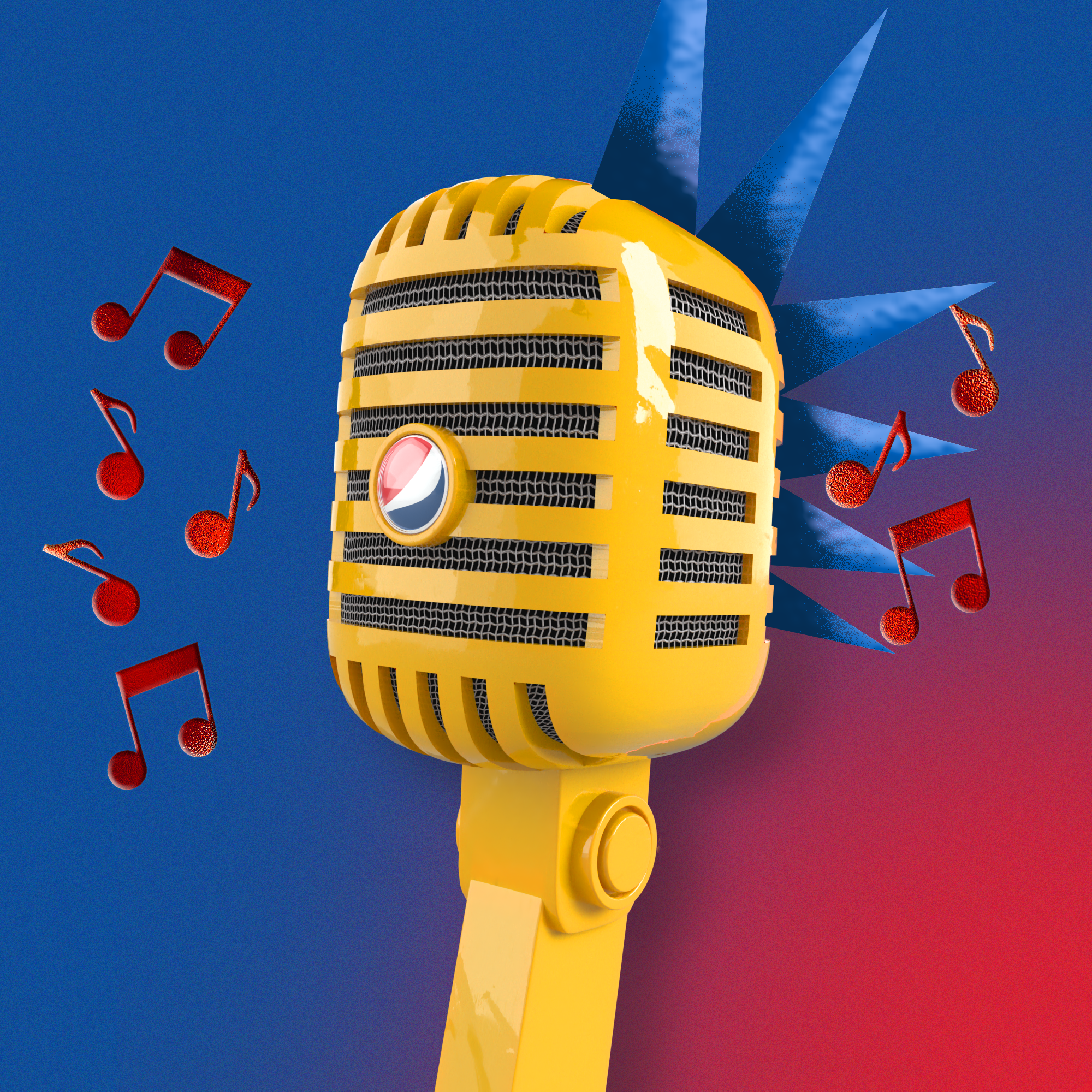 PepsiCo. - Pepsi Mic Drop - Pepsi Mic Drop #167 - NFT # 167