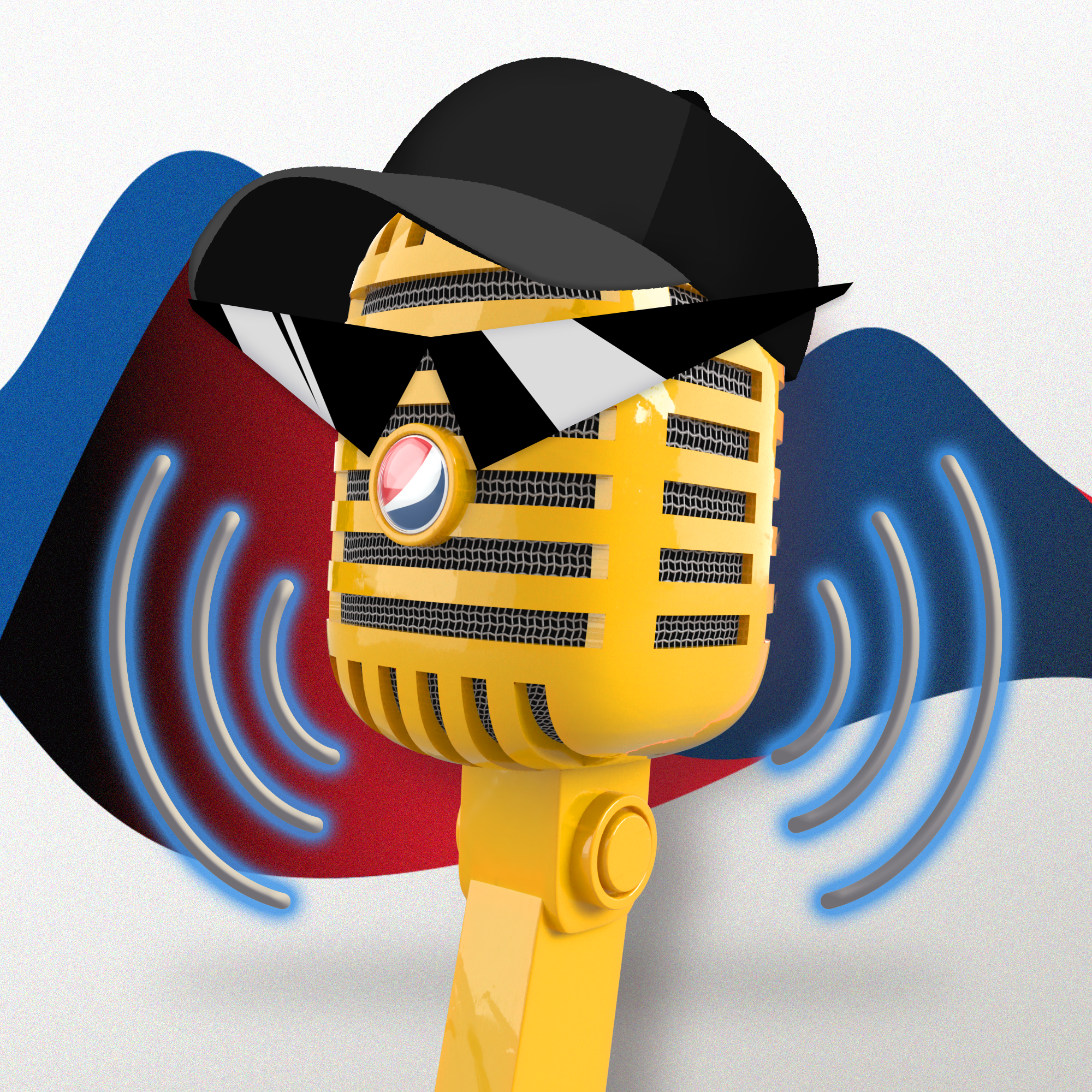 PepsiCo. - Pepsi Mic Drop - Pepsi Mic Drop #1673 - NFT # 1673