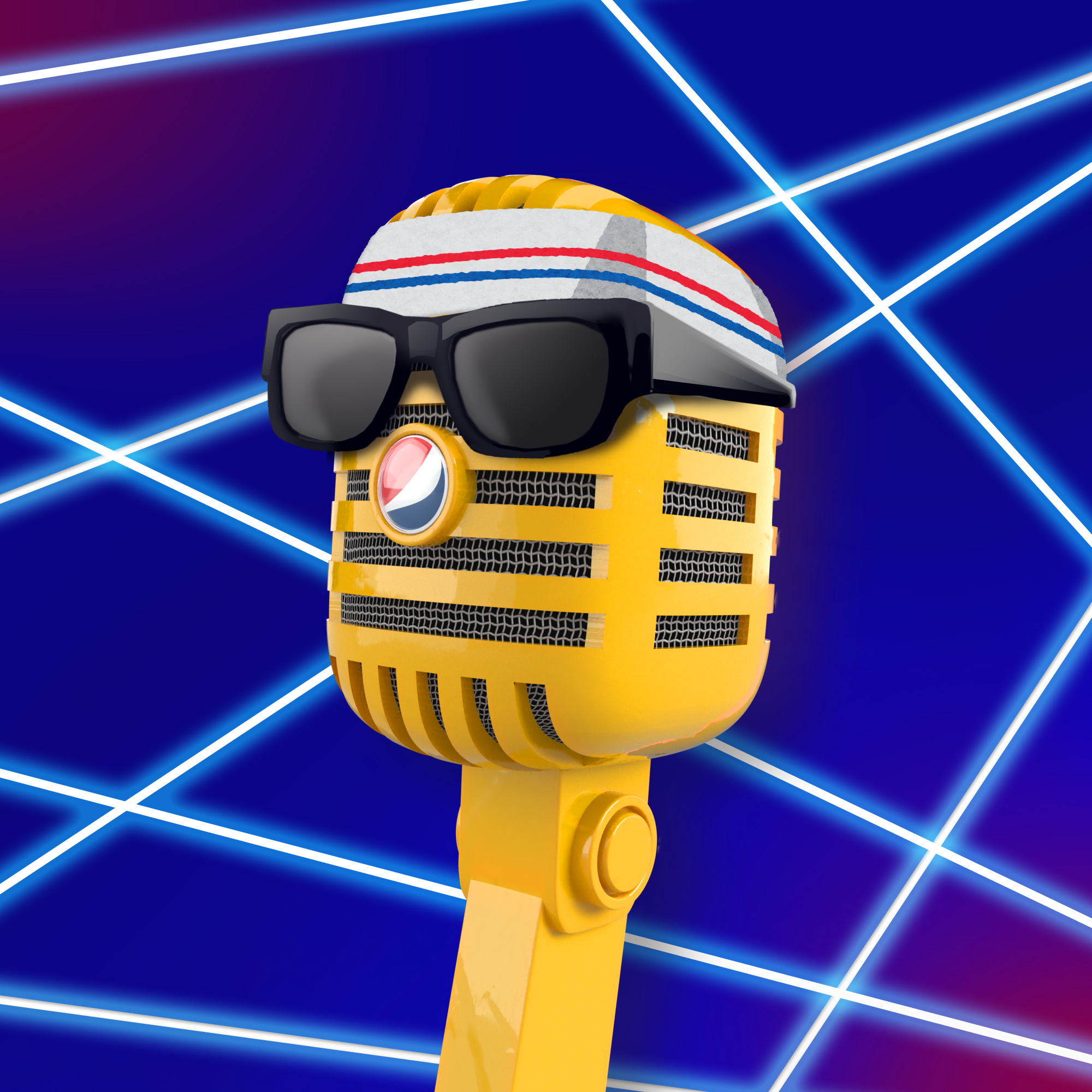 PepsiCo. - Pepsi Mic Drop - Pepsi Mic Drop #1675 - NFT # 1675