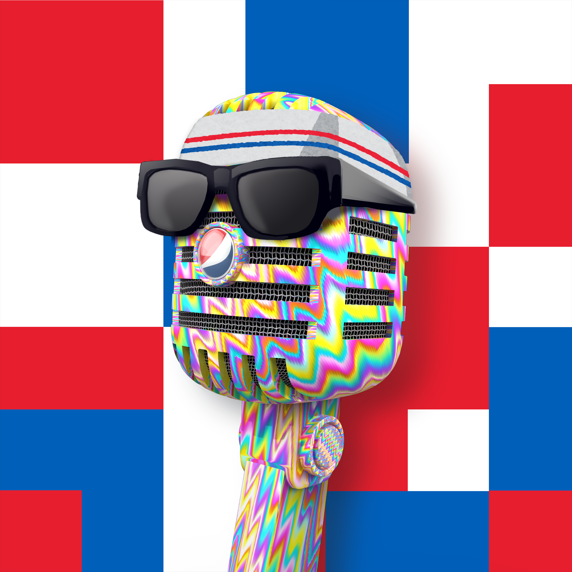 PepsiCo. - Pepsi Mic Drop - Pepsi Mic Drop #1690 - NFT # 1690