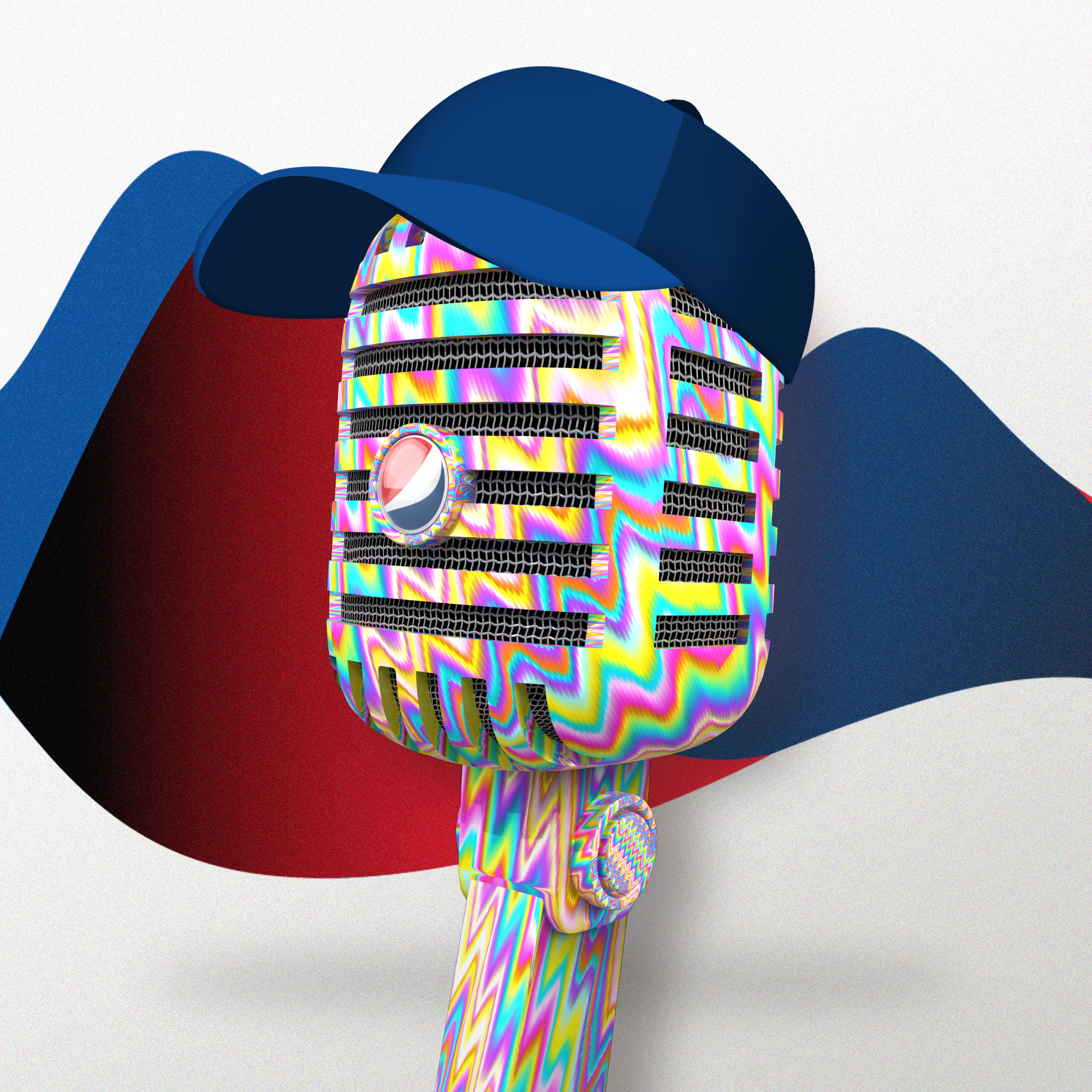 PepsiCo. - Pepsi Mic Drop - Pepsi Mic Drop #1696 - NFT # 1696