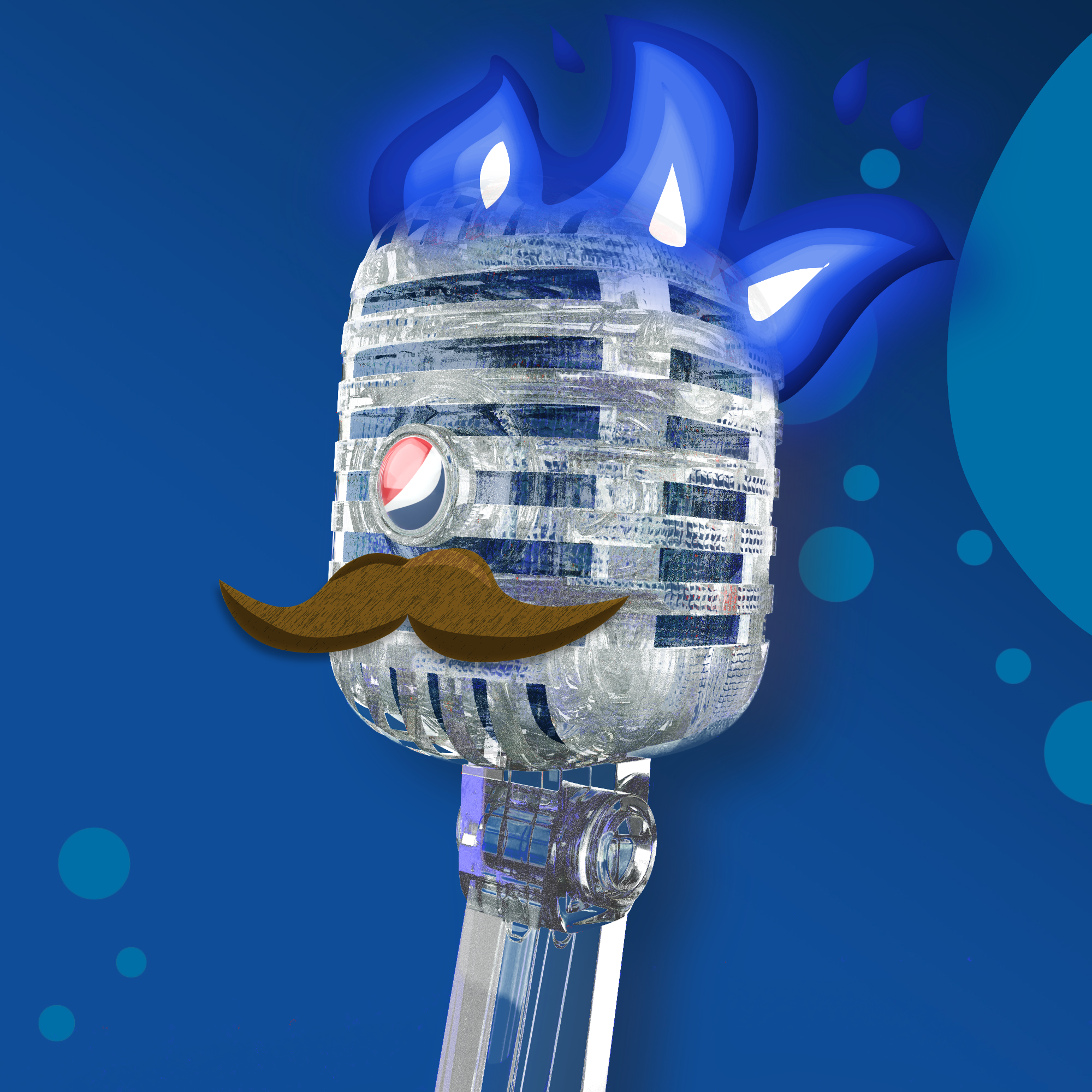 PepsiCo. - Pepsi Mic Drop - Pepsi Mic Drop #1717 - NFT # 1717