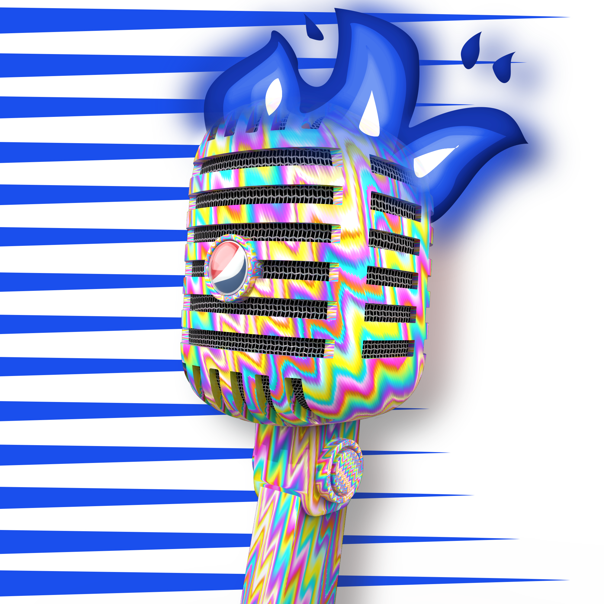 PepsiCo. - Pepsi Mic Drop - Pepsi Mic Drop #1718 - NFT # 1718