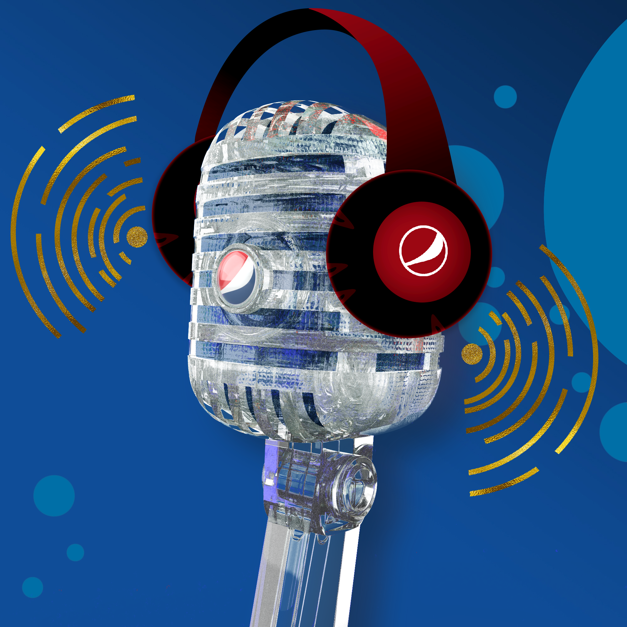 PepsiCo. - Pepsi Mic Drop - Pepsi Mic Drop #1724 - NFT # 1724