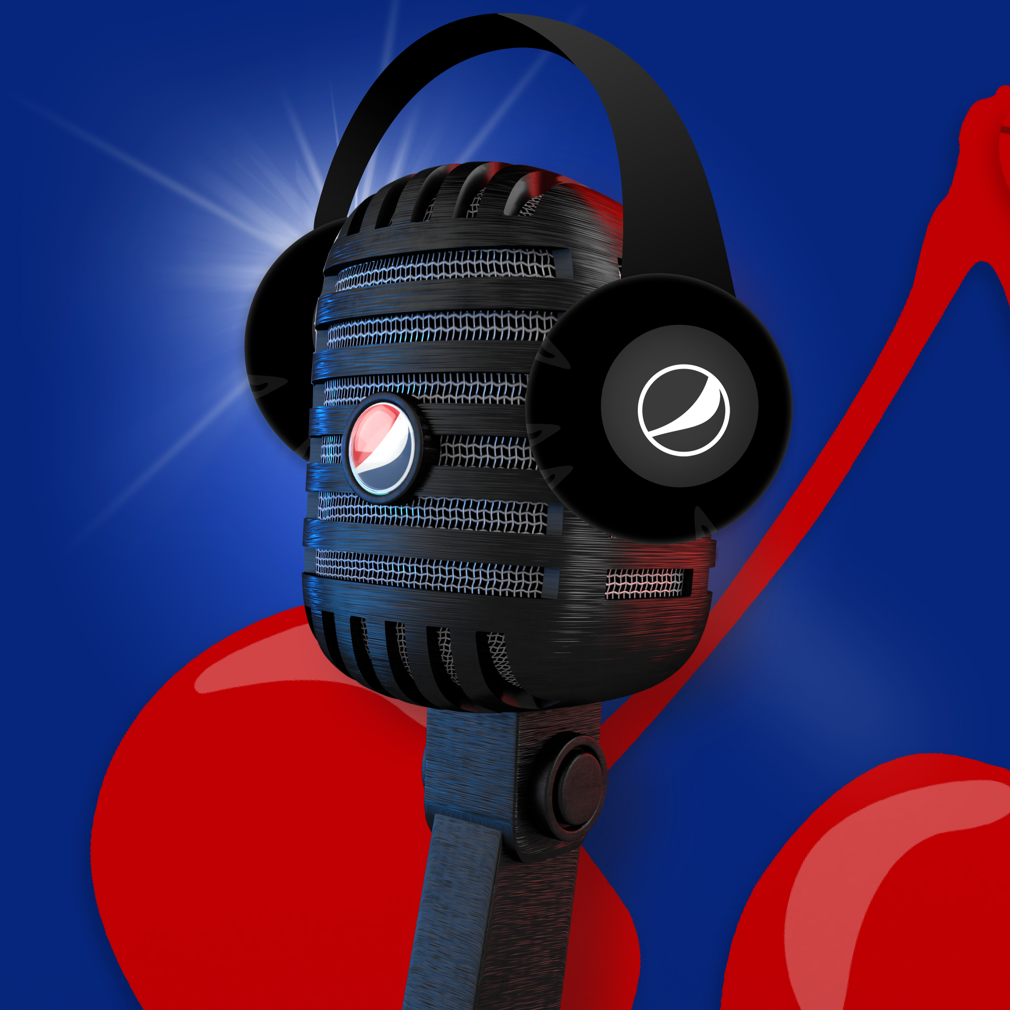 PepsiCo. - Pepsi Mic Drop - Pepsi Mic Drop #1733 - NFT # 1733