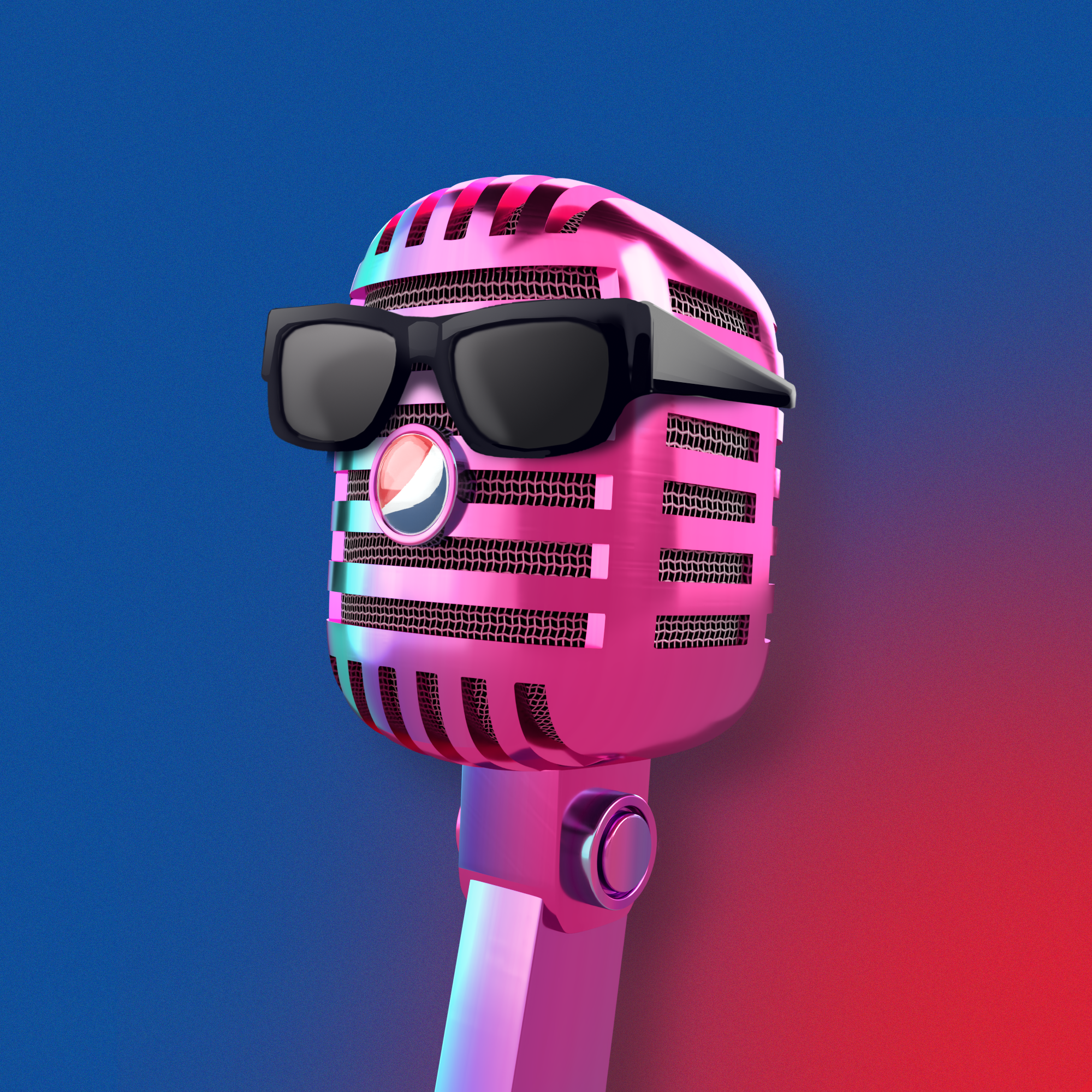 PepsiCo. - Pepsi Mic Drop - Pepsi Mic Drop #1734 - NFT # 1734