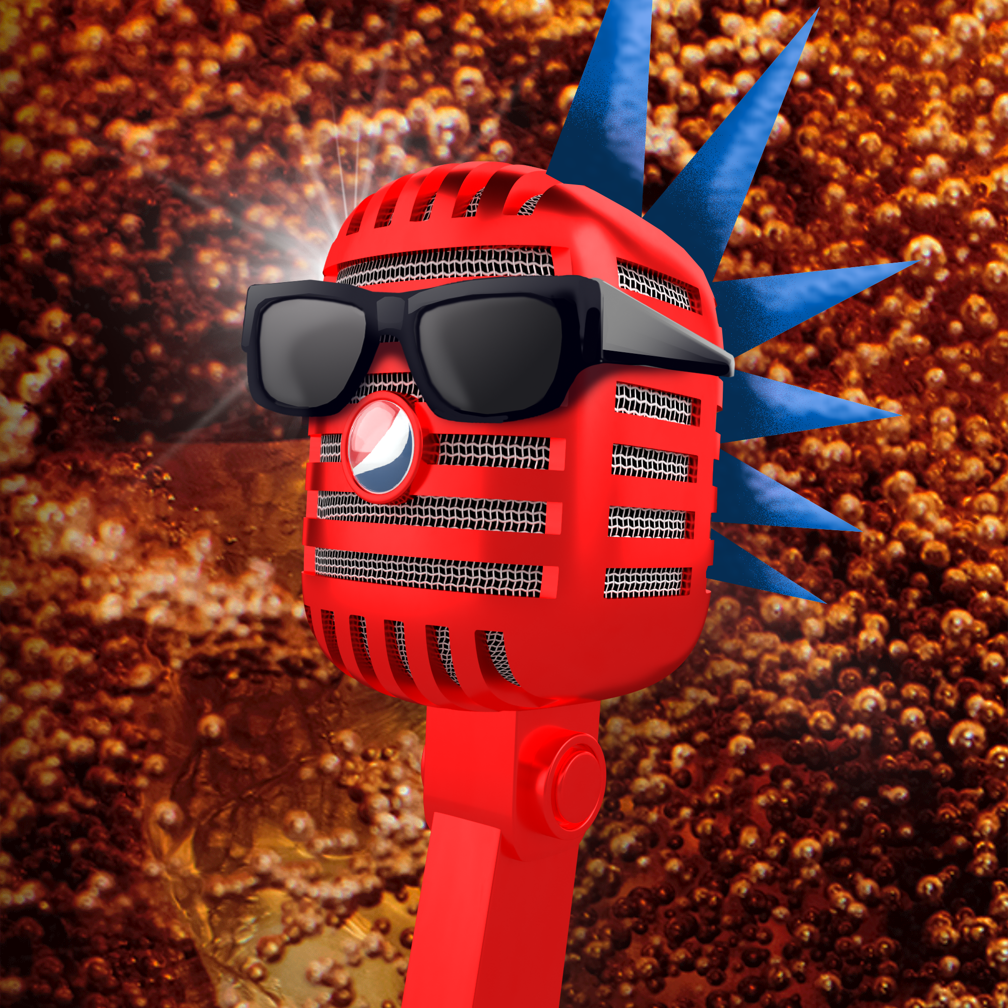 PepsiCo. - Pepsi Mic Drop - Pepsi Mic Drop #1742 - NFT # 1742