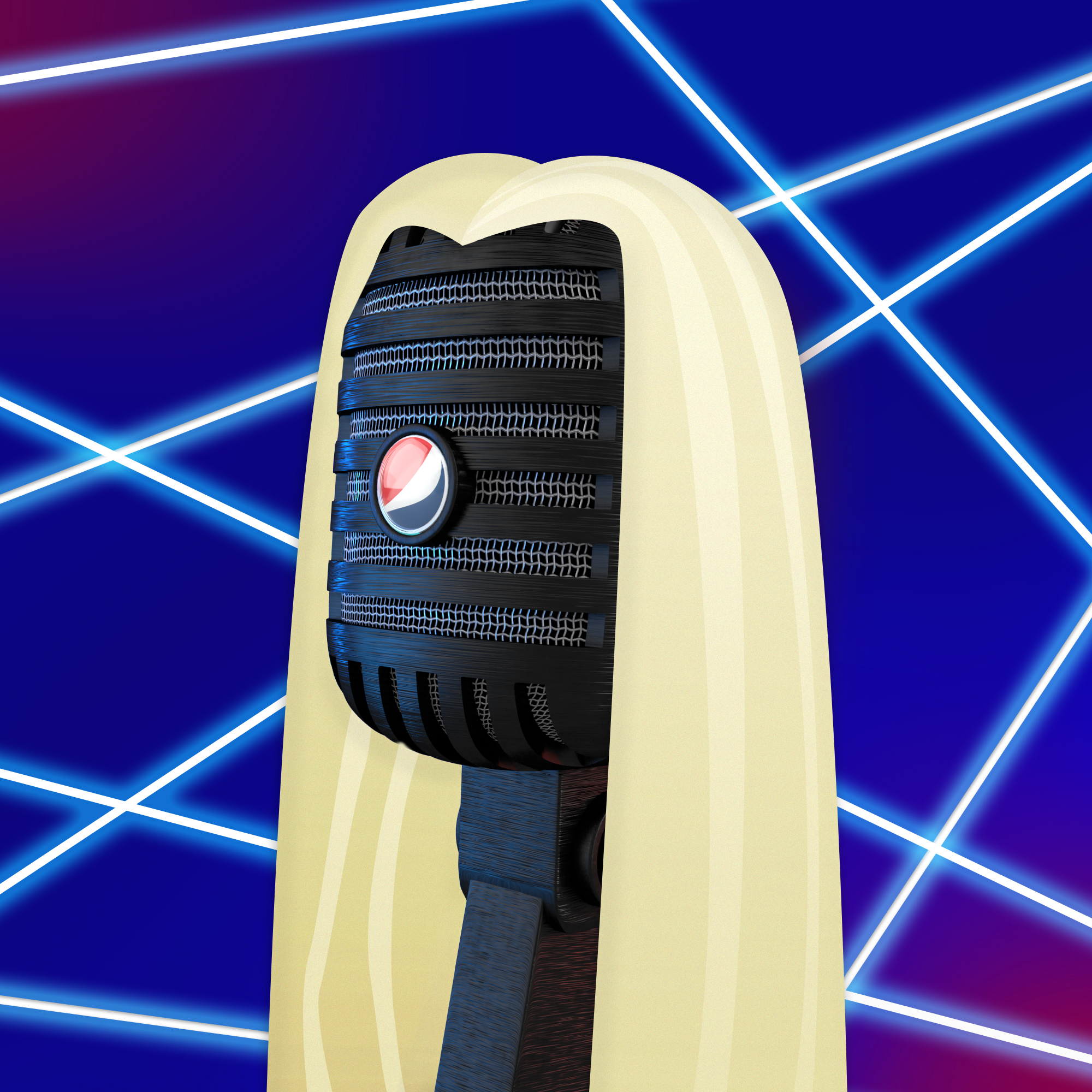 PepsiCo. - Pepsi Mic Drop - Pepsi Mic Drop #1744 - NFT # 1744