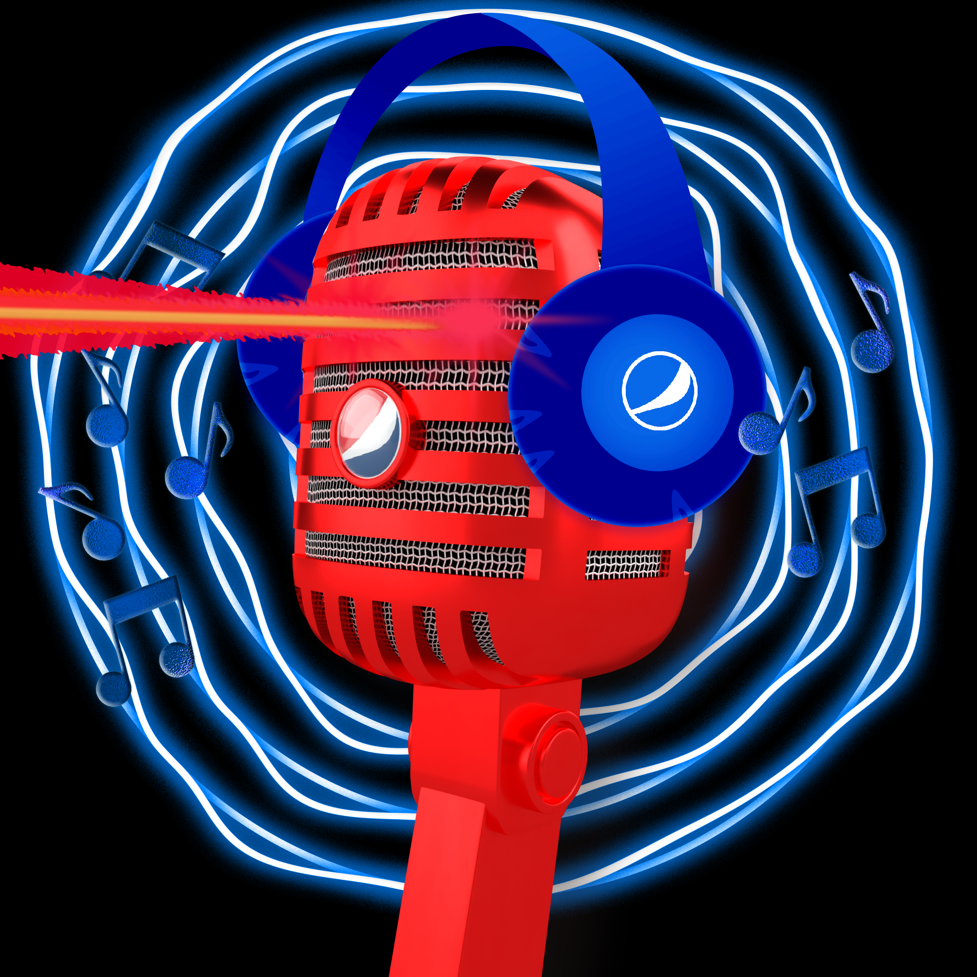 PepsiCo. - Pepsi Mic Drop - Pepsi Mic Drop #1757 - NFT # 1757