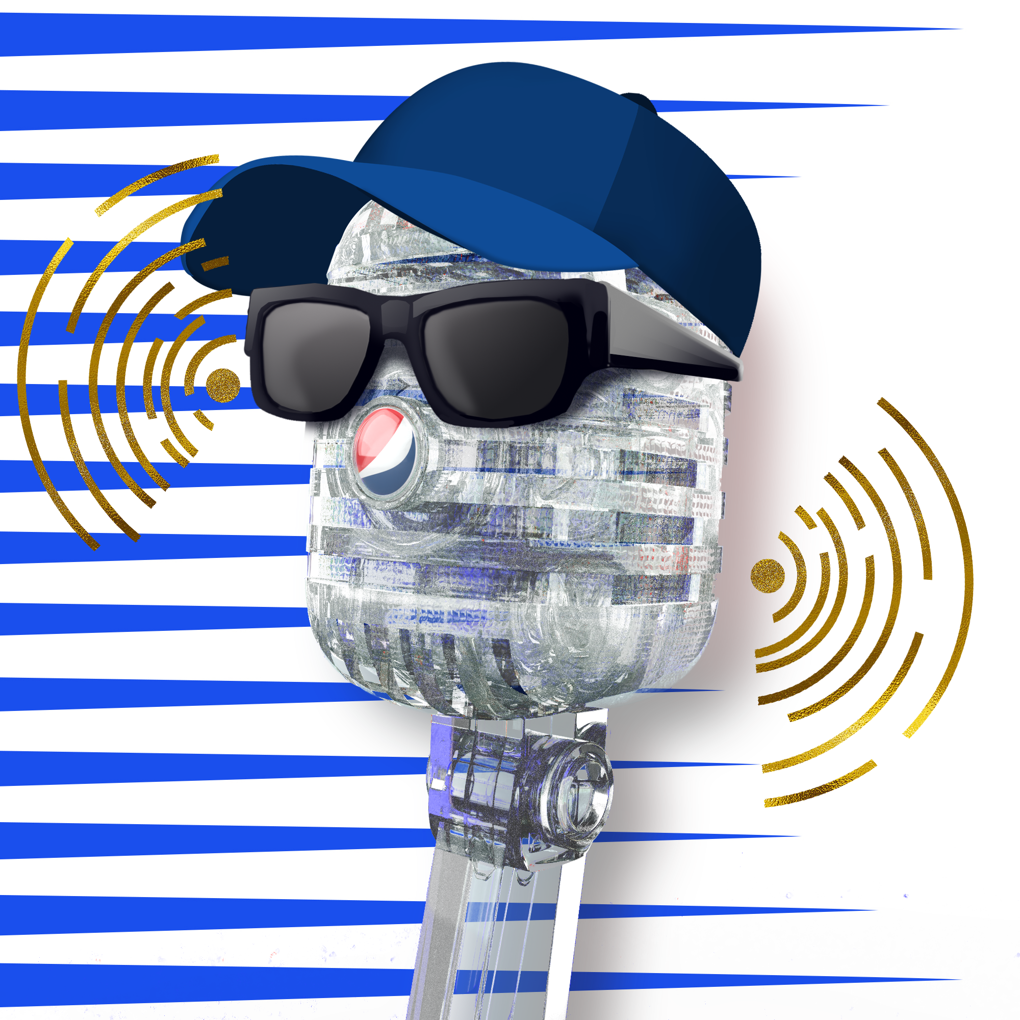 PepsiCo. - Pepsi Mic Drop - Pepsi Mic Drop #176 - NFT # 176