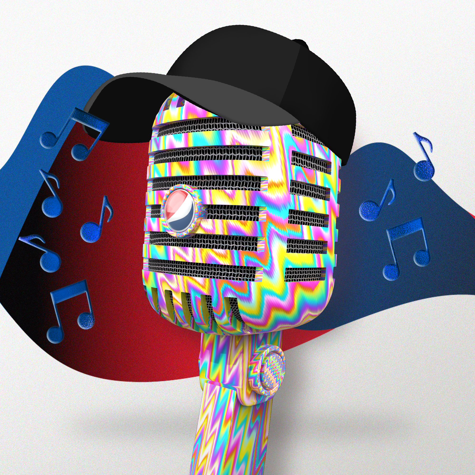 PepsiCo. - Pepsi Mic Drop - Pepsi Mic Drop #1777 - NFT # 1777