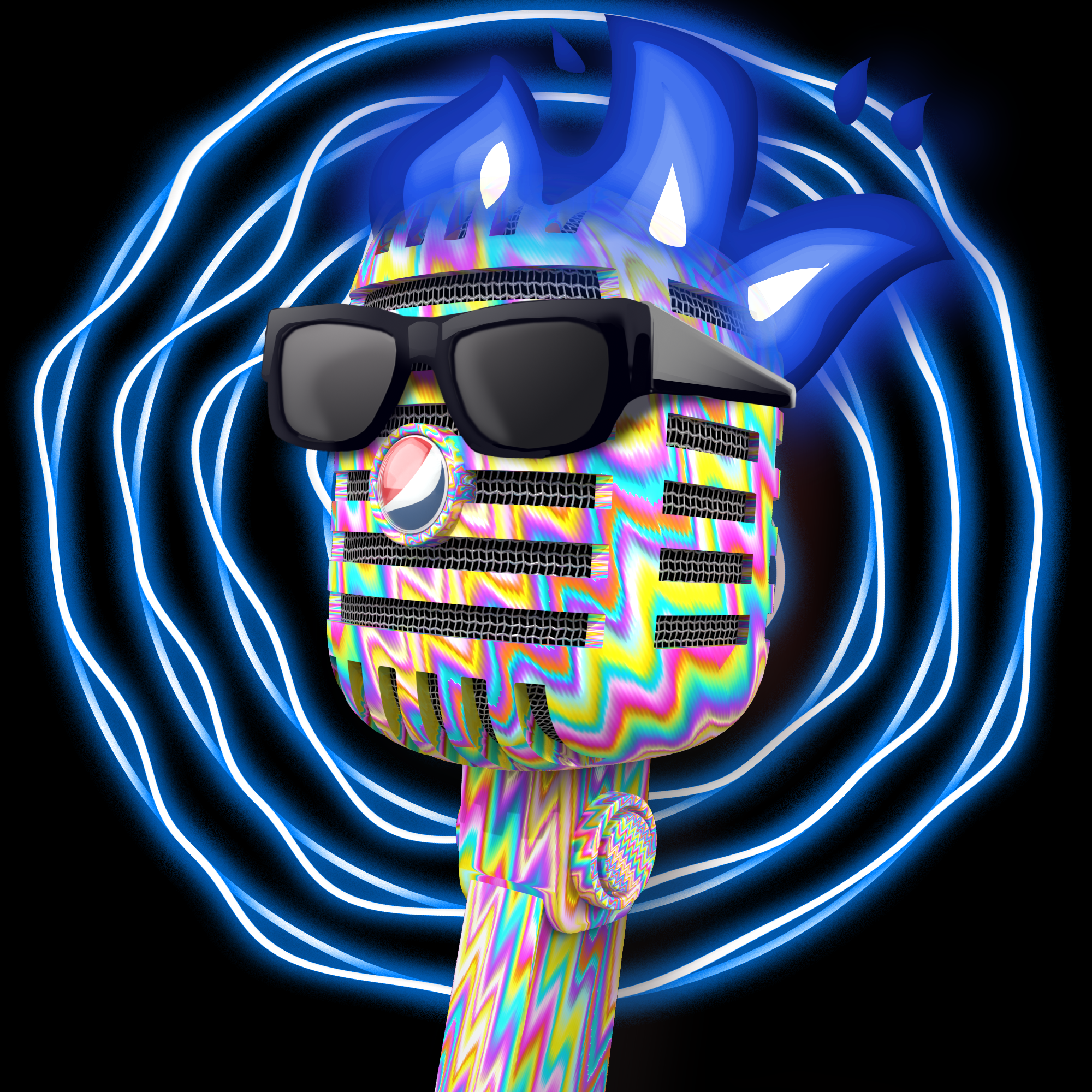 PepsiCo. - Pepsi Mic Drop - Pepsi Mic Drop #1789 - NFT # 1789