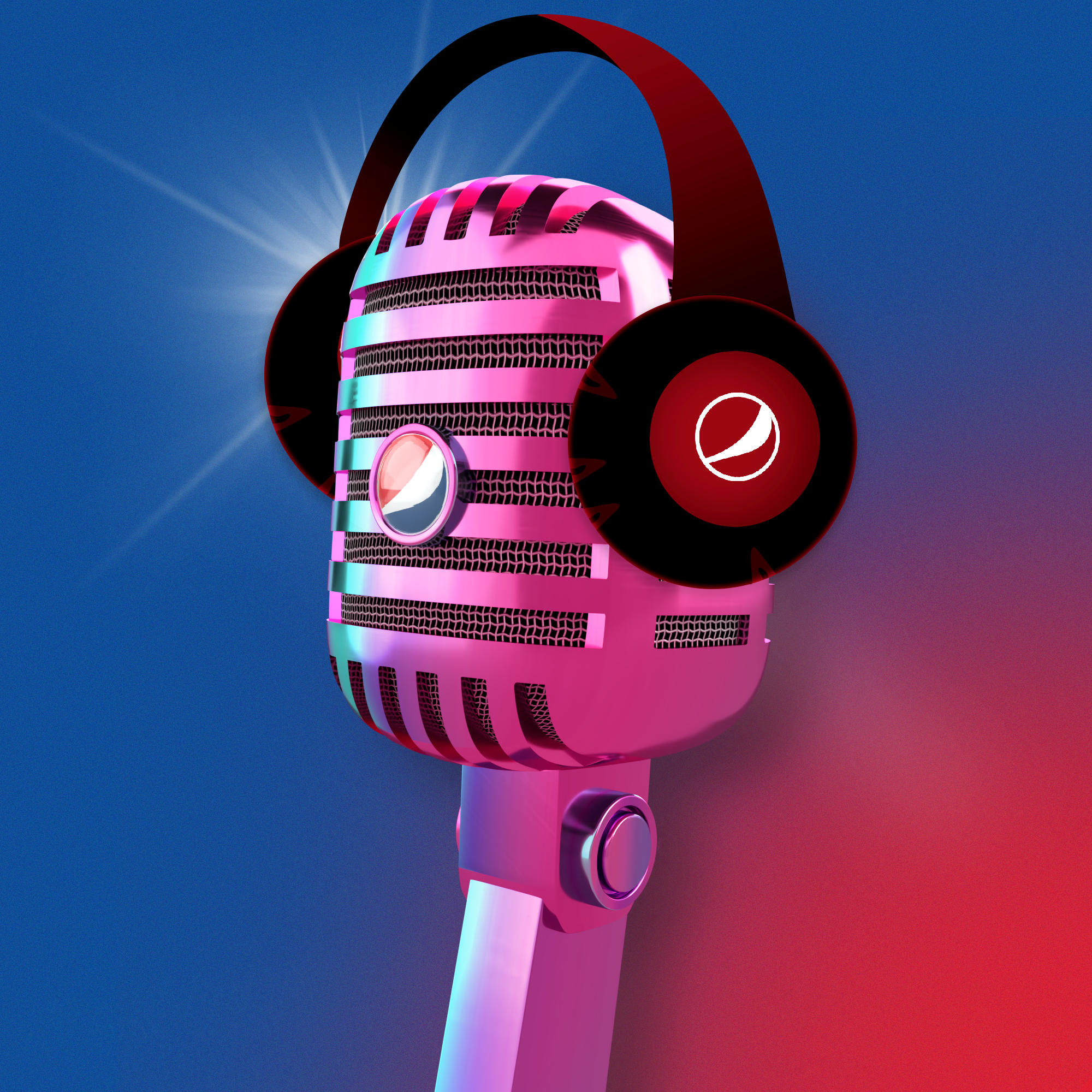 PepsiCo. - Pepsi Mic Drop - Pepsi Mic Drop #180 - NFT # 180