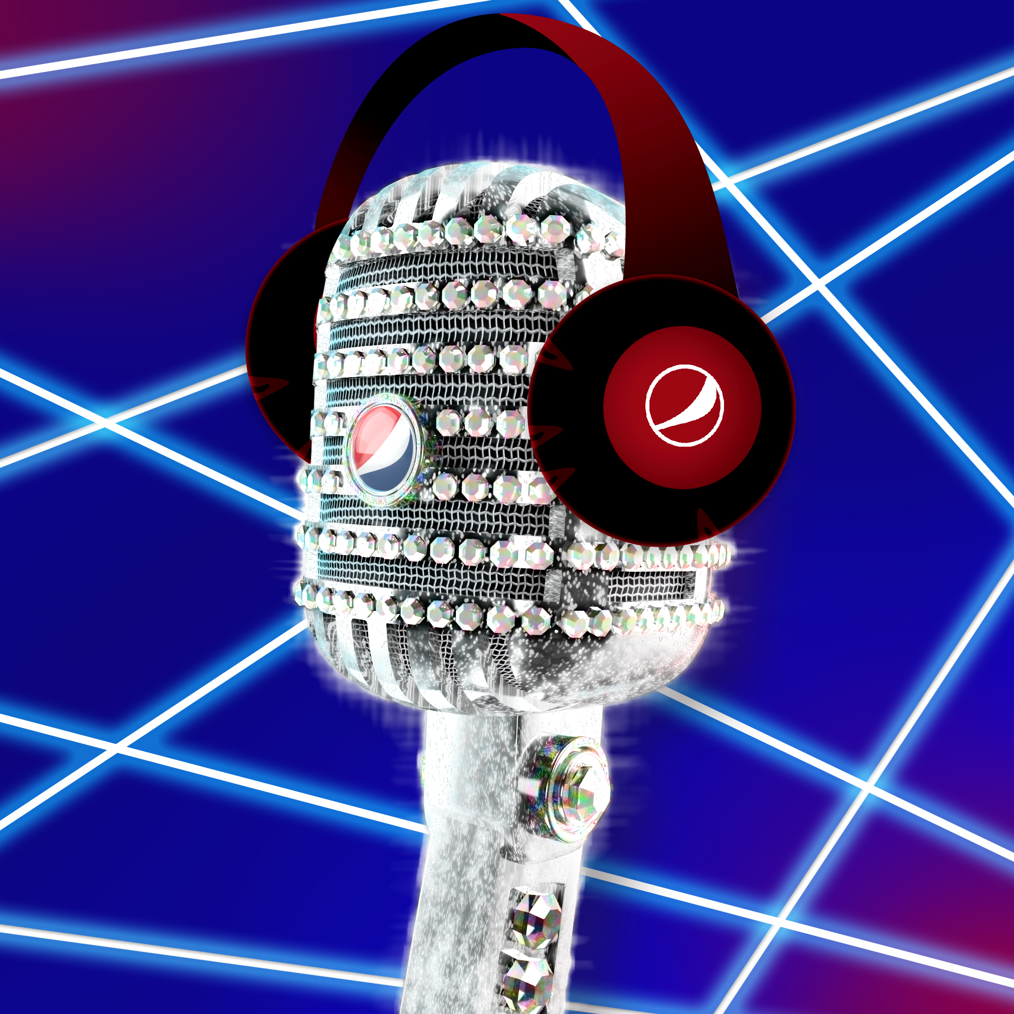 PepsiCo. - Pepsi Mic Drop - Pepsi Mic Drop #1810 - NFT # 1810