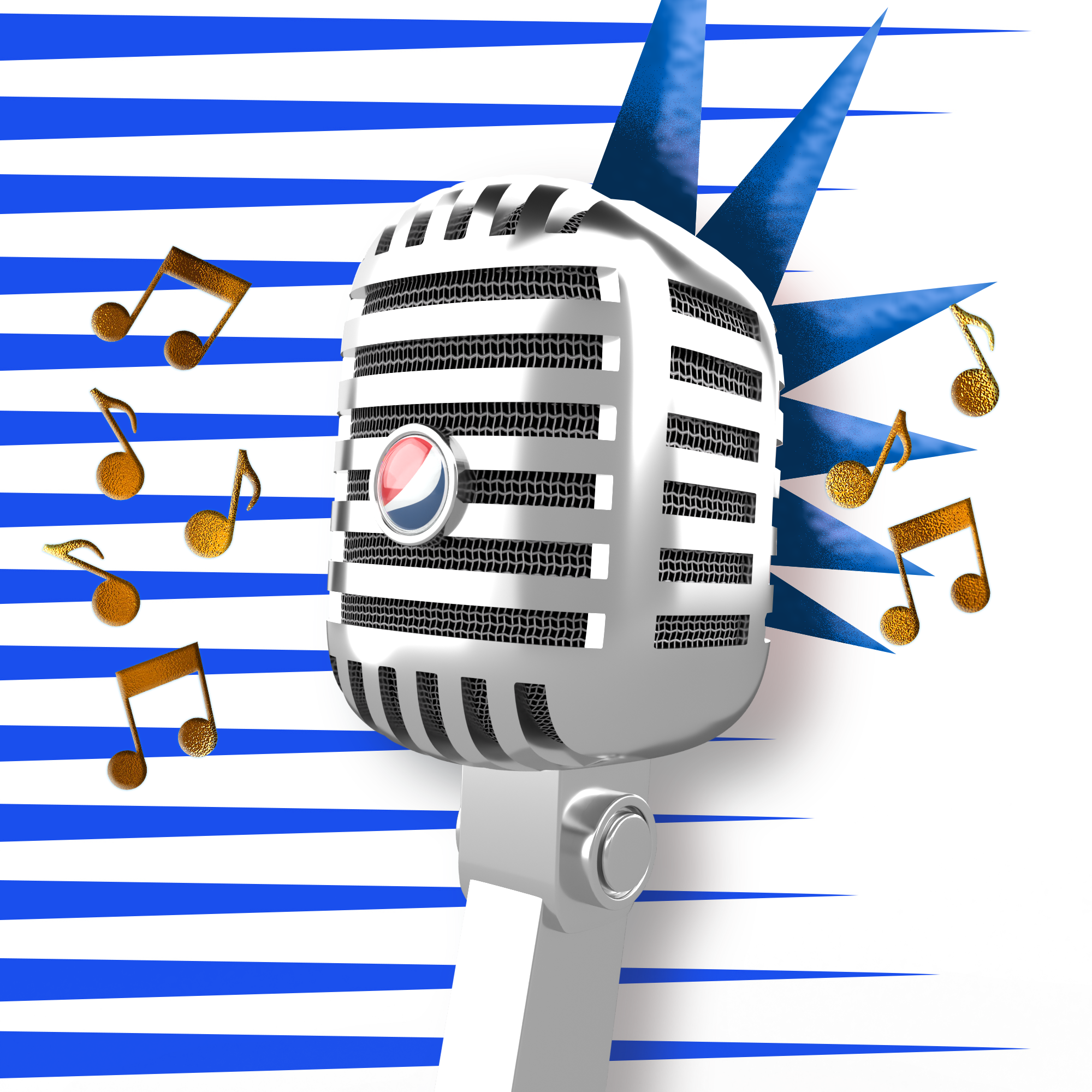 PepsiCo. - Pepsi Mic Drop - Pepsi Mic Drop #1822 - NFT # 1822