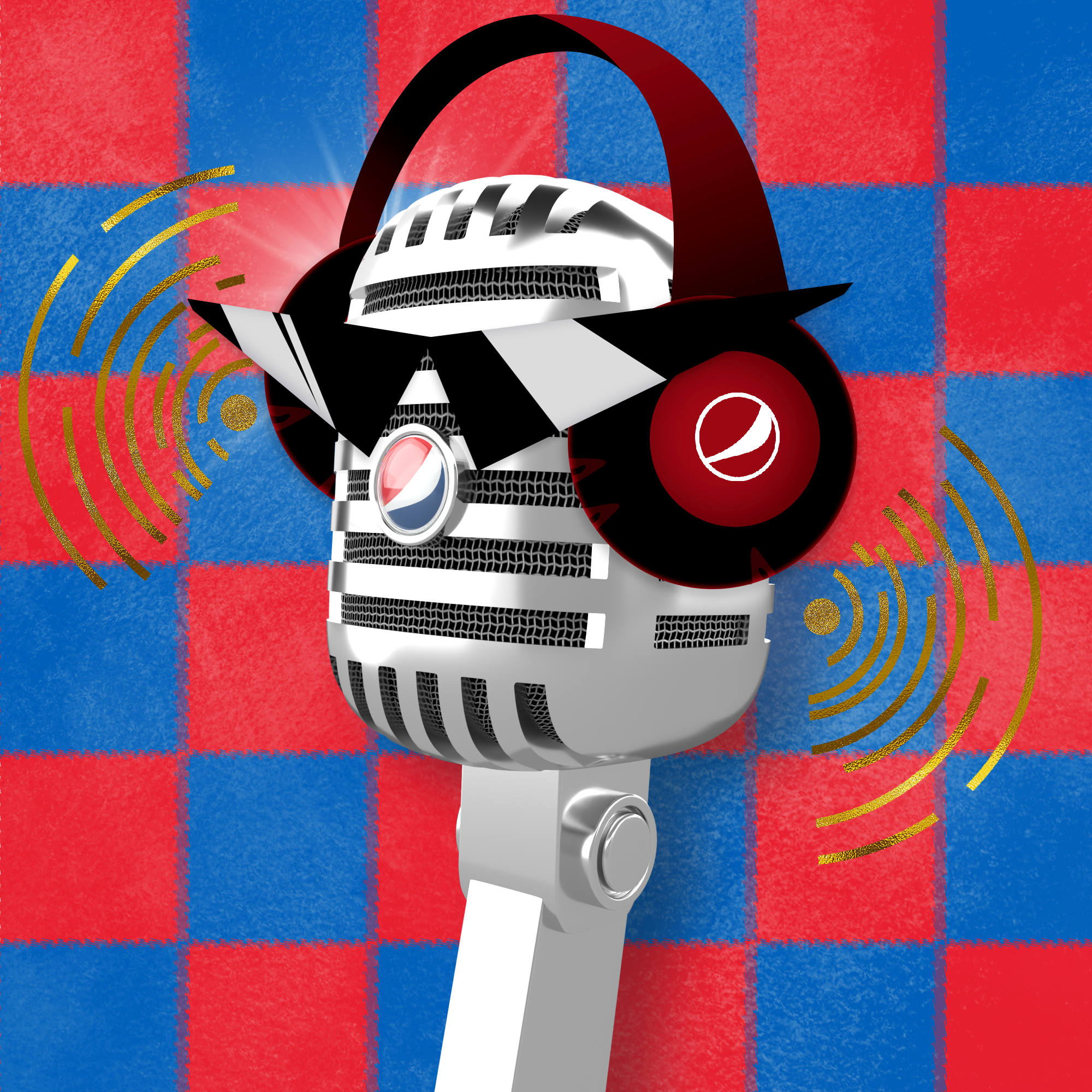 PepsiCo. - Pepsi Mic Drop - Pepsi Mic Drop #1823 - NFT # 1823