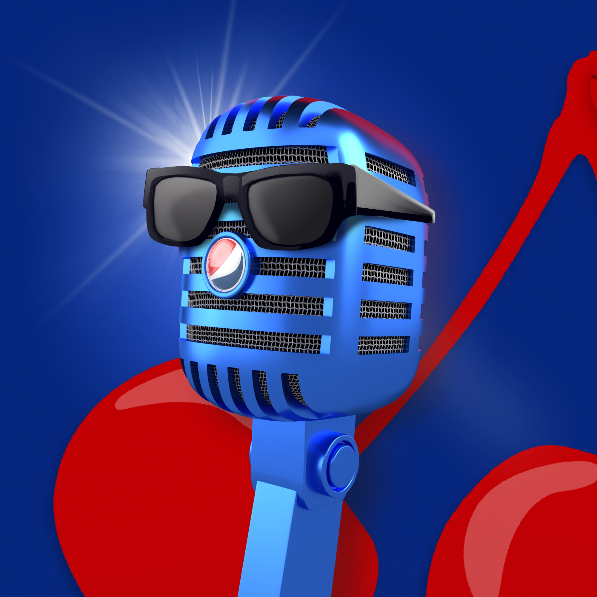 PepsiCo. - Pepsi Mic Drop - Pepsi Mic Drop #1824 - NFT # 1824