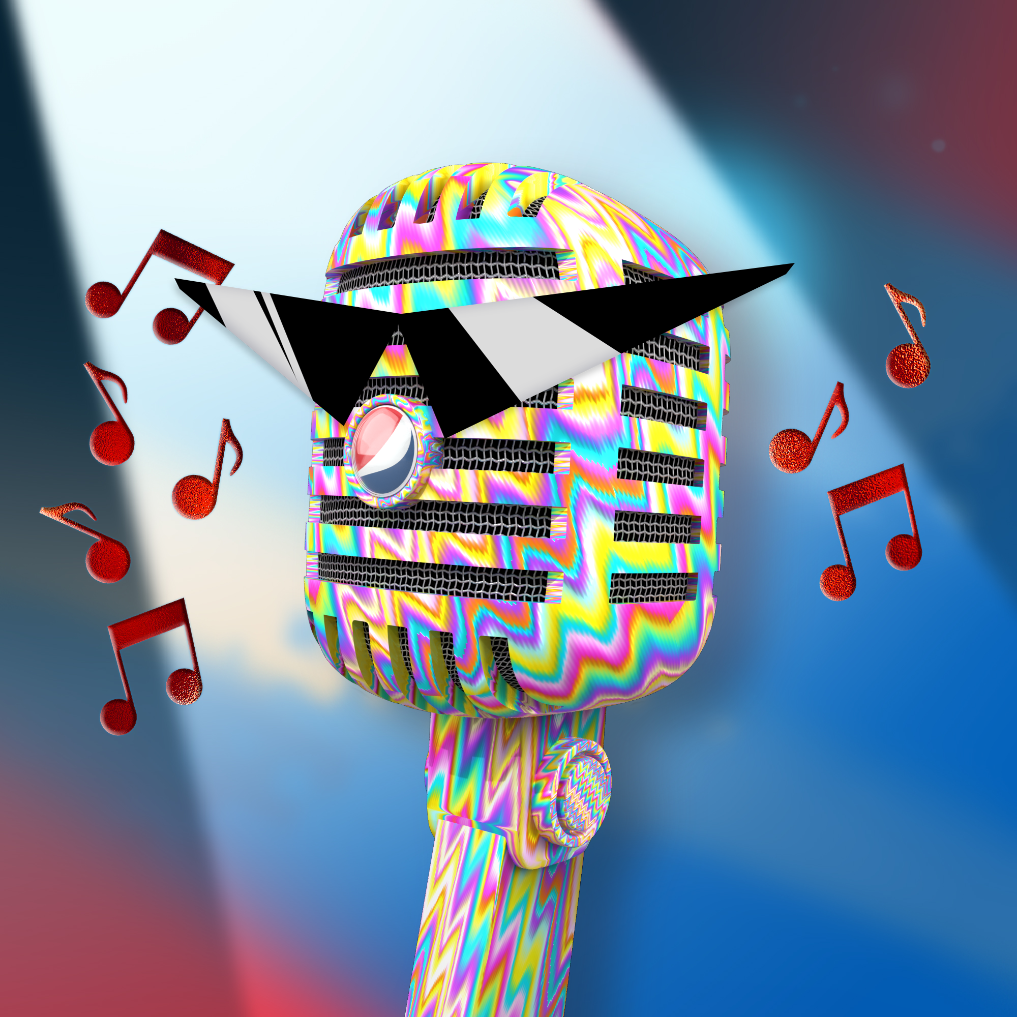 PepsiCo. - Pepsi Mic Drop - Pepsi Mic Drop #1831 - NFT # 1831