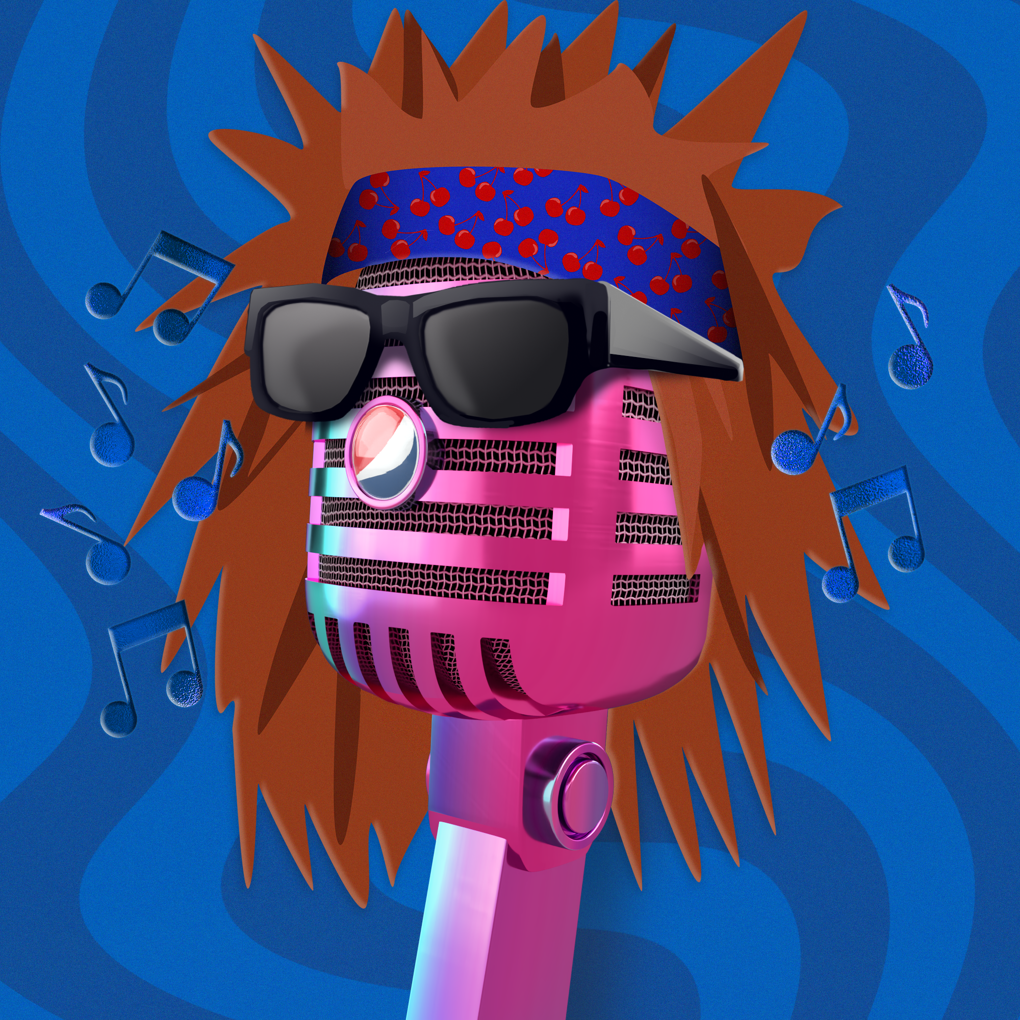 PepsiCo. - Pepsi Mic Drop - Pepsi Mic Drop #1844 - NFT # 1844