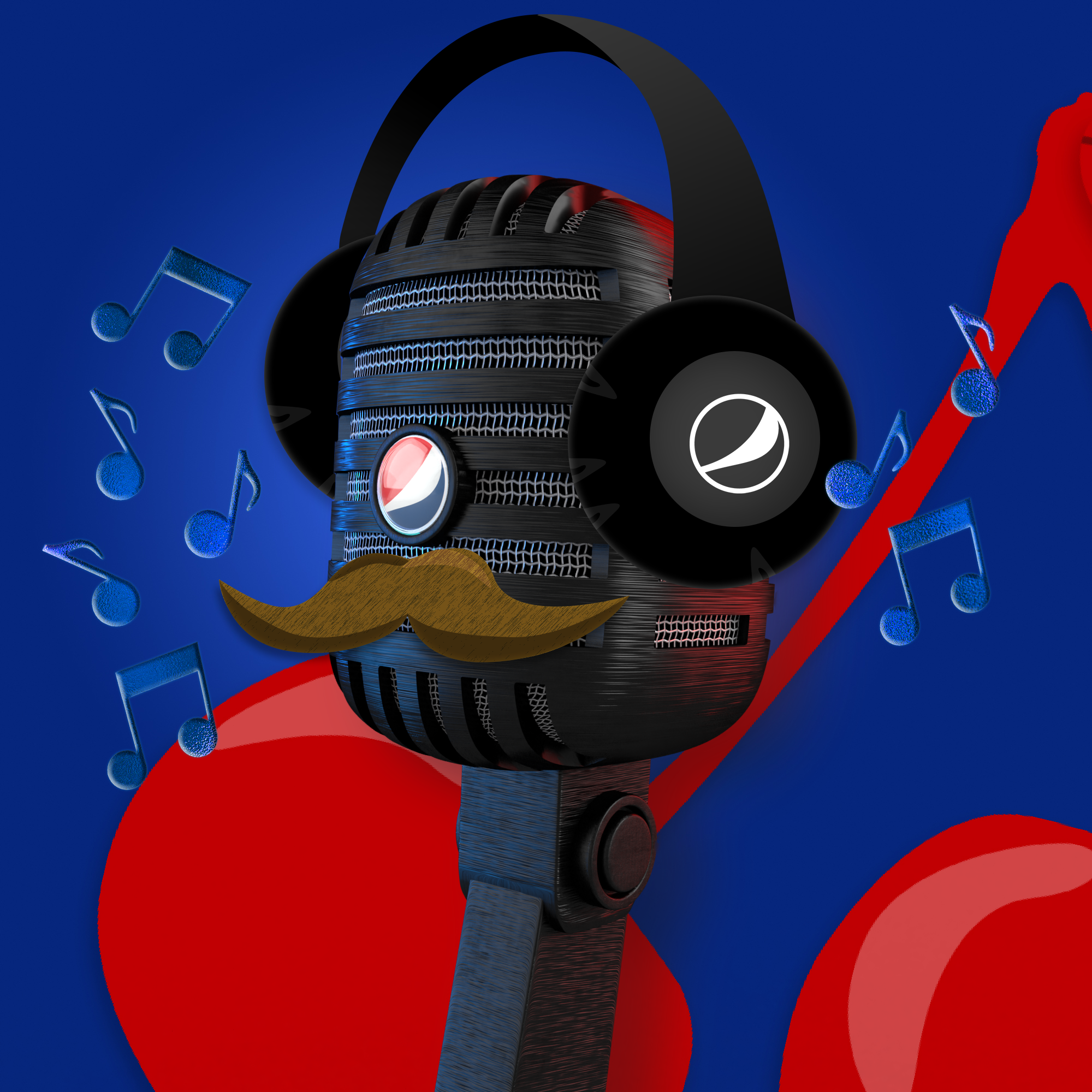 PepsiCo. - Pepsi Mic Drop - Pepsi Mic Drop #1845 - NFT # 1845