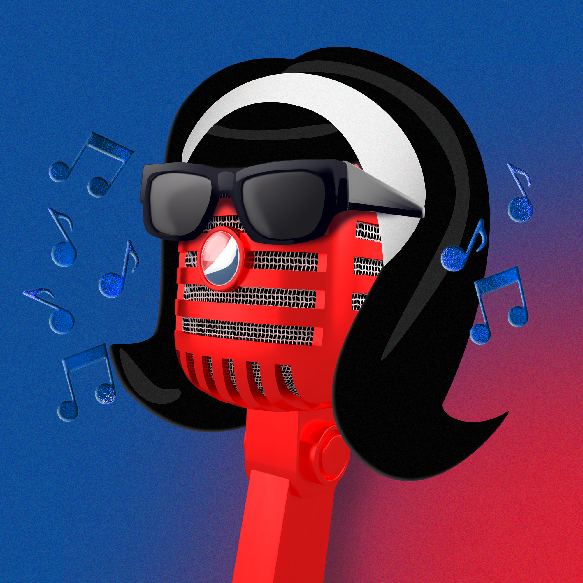 PepsiCo. - Pepsi Mic Drop - Pepsi Mic Drop #1854 - NFT # 1854