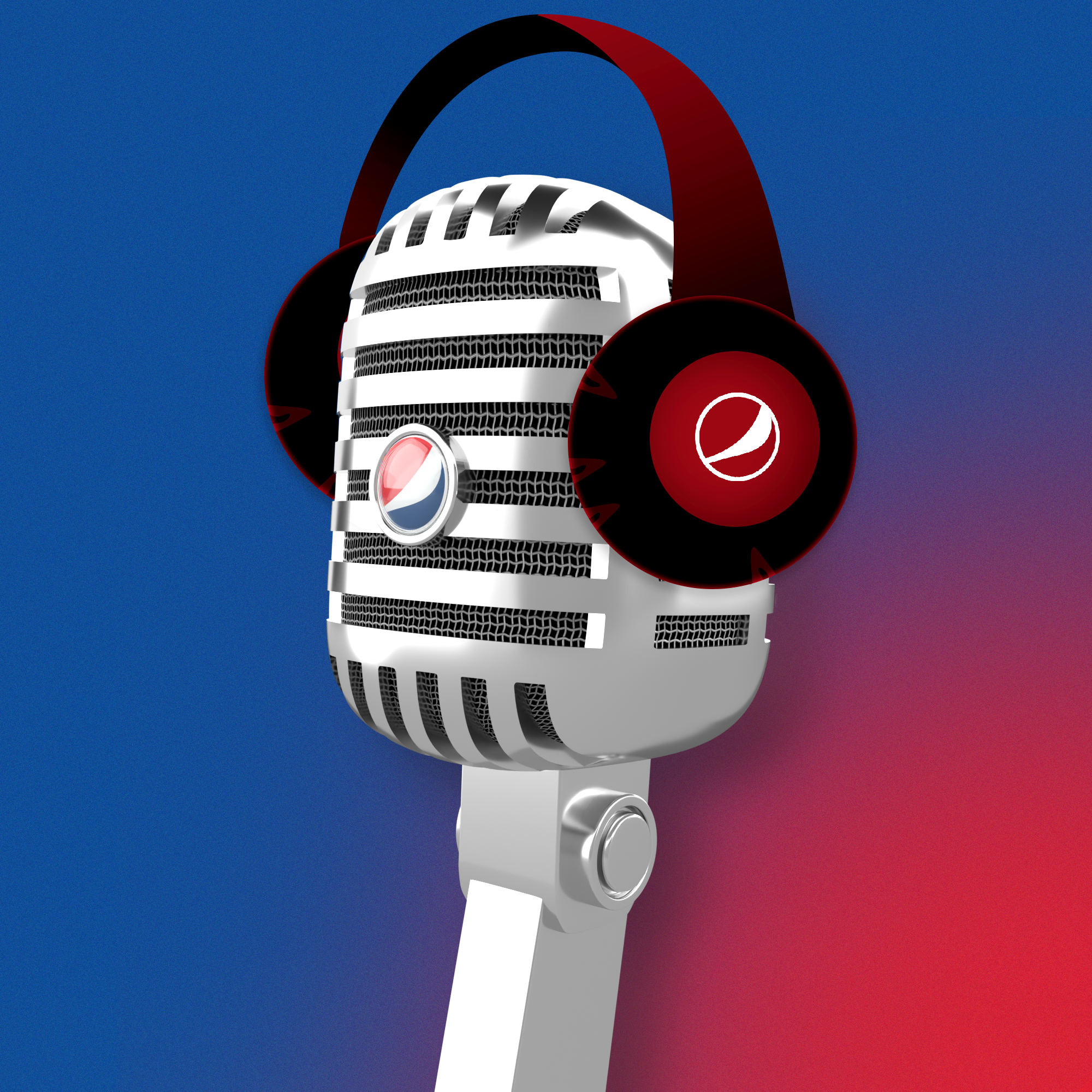 PepsiCo. - Pepsi Mic Drop - Pepsi Mic Drop #1858 - NFT # 1858