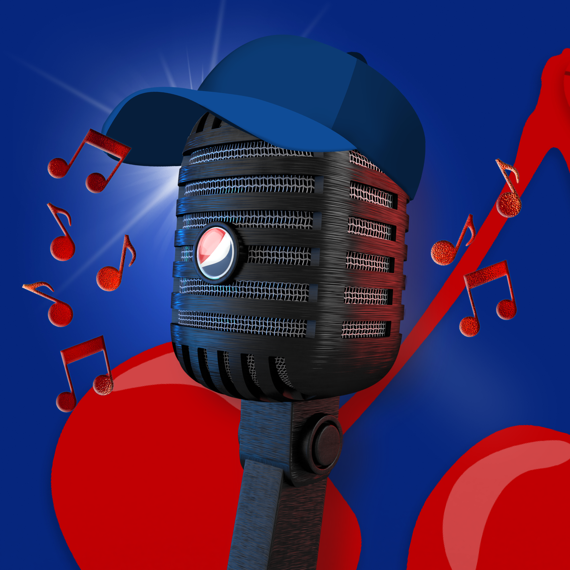 PepsiCo. - Pepsi Mic Drop - Pepsi Mic Drop #187 - NFT # 187