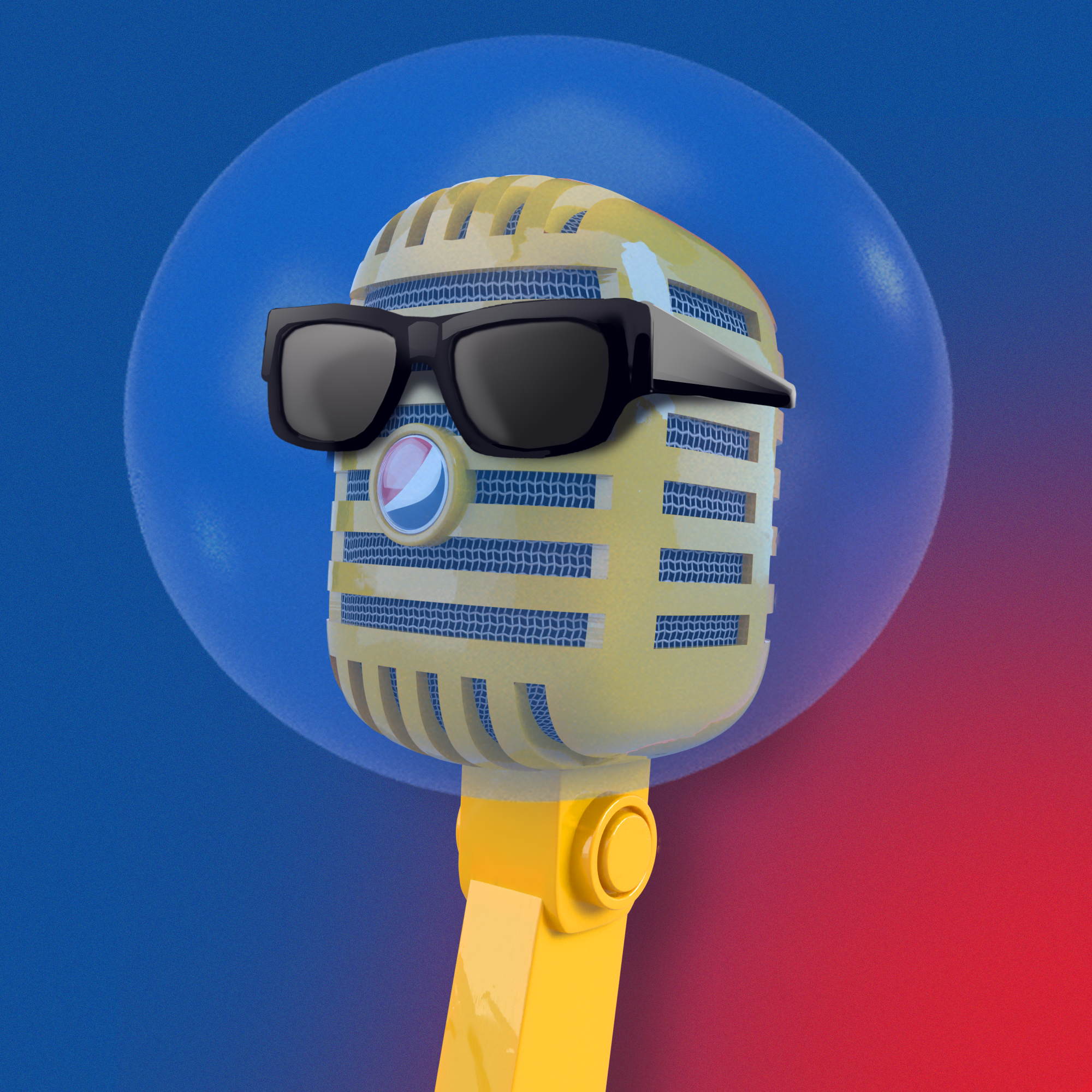 PepsiCo. - Pepsi Mic Drop - Pepsi Mic Drop #1877 - NFT # 1877