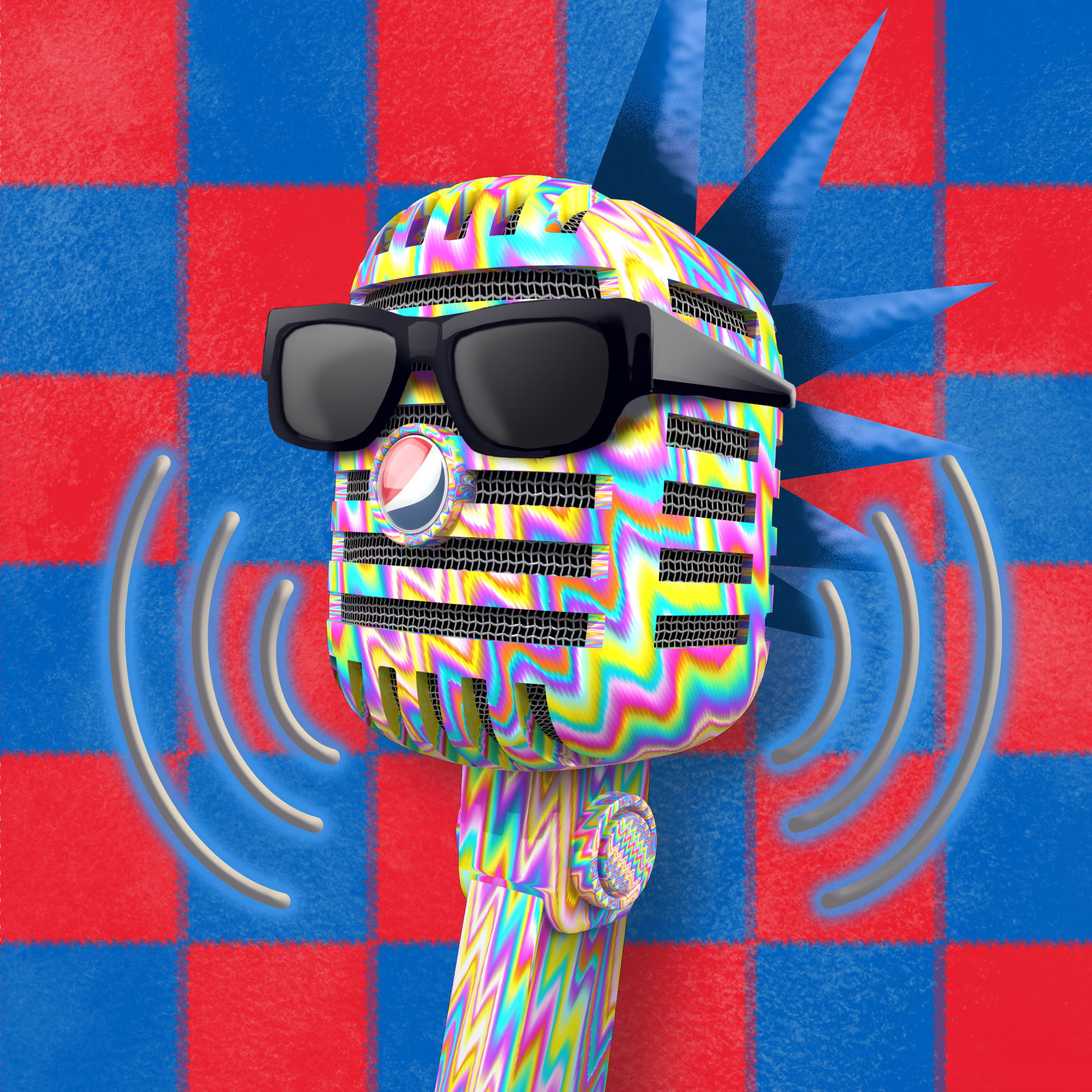 PepsiCo. - Pepsi Mic Drop - Pepsi Mic Drop #1884 - NFT # 1884