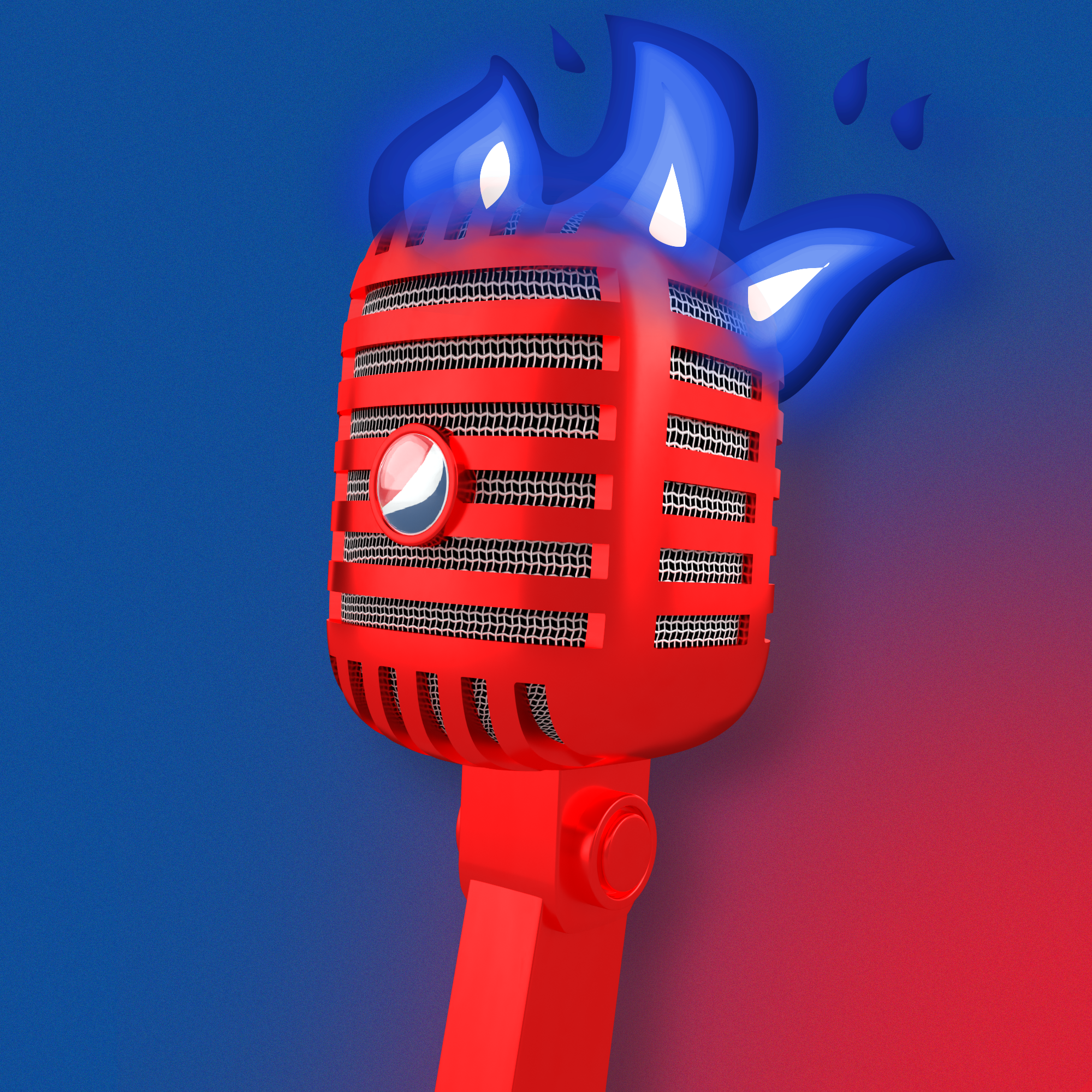 PepsiCo. - Pepsi Mic Drop - Pepsi Mic Drop #1886 - NFT # 1886