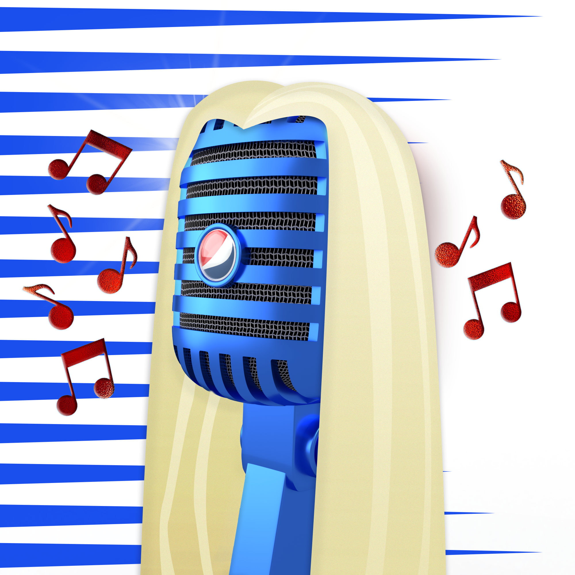 PepsiCo. - Pepsi Mic Drop - Pepsi Mic Drop #195 - NFT # 195