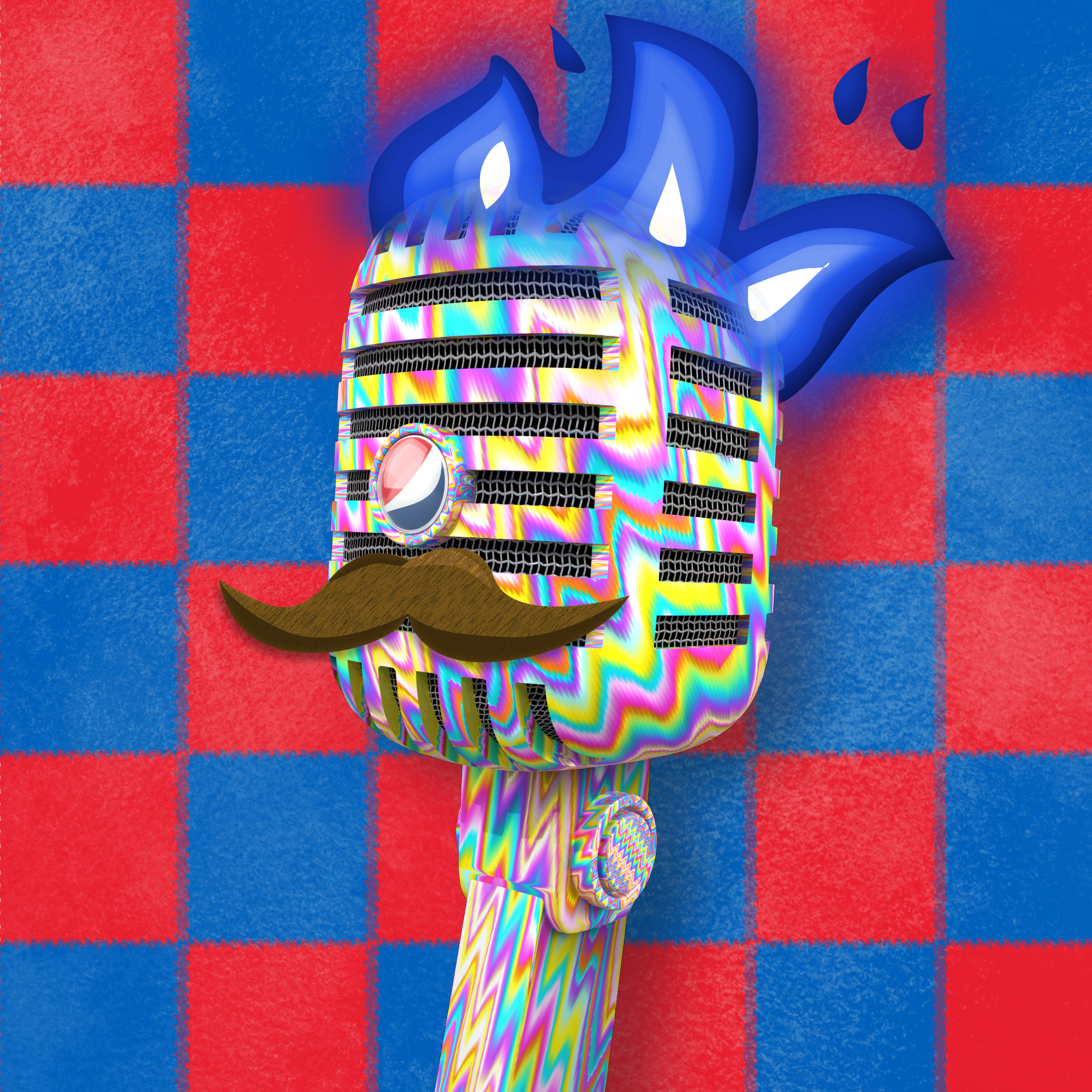 PepsiCo. - Pepsi Mic Drop - Pepsi Mic Drop #196 - NFT # 196