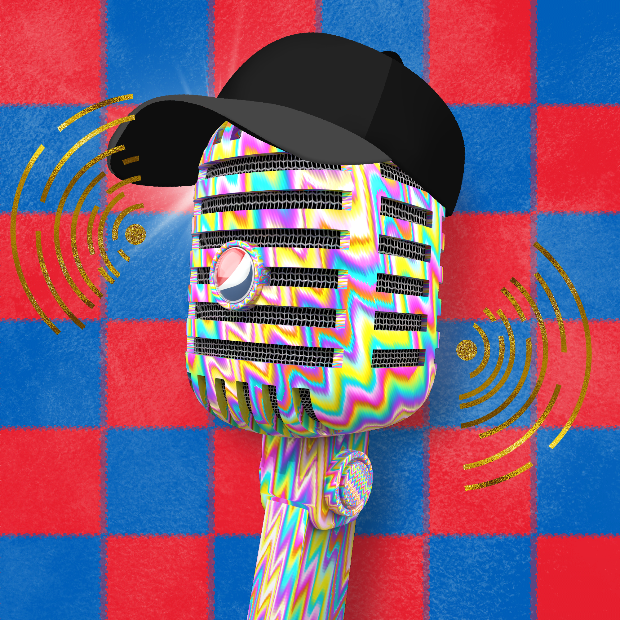 PepsiCo. - Pepsi Mic Drop - Pepsi Mic Drop #199 - NFT # 199