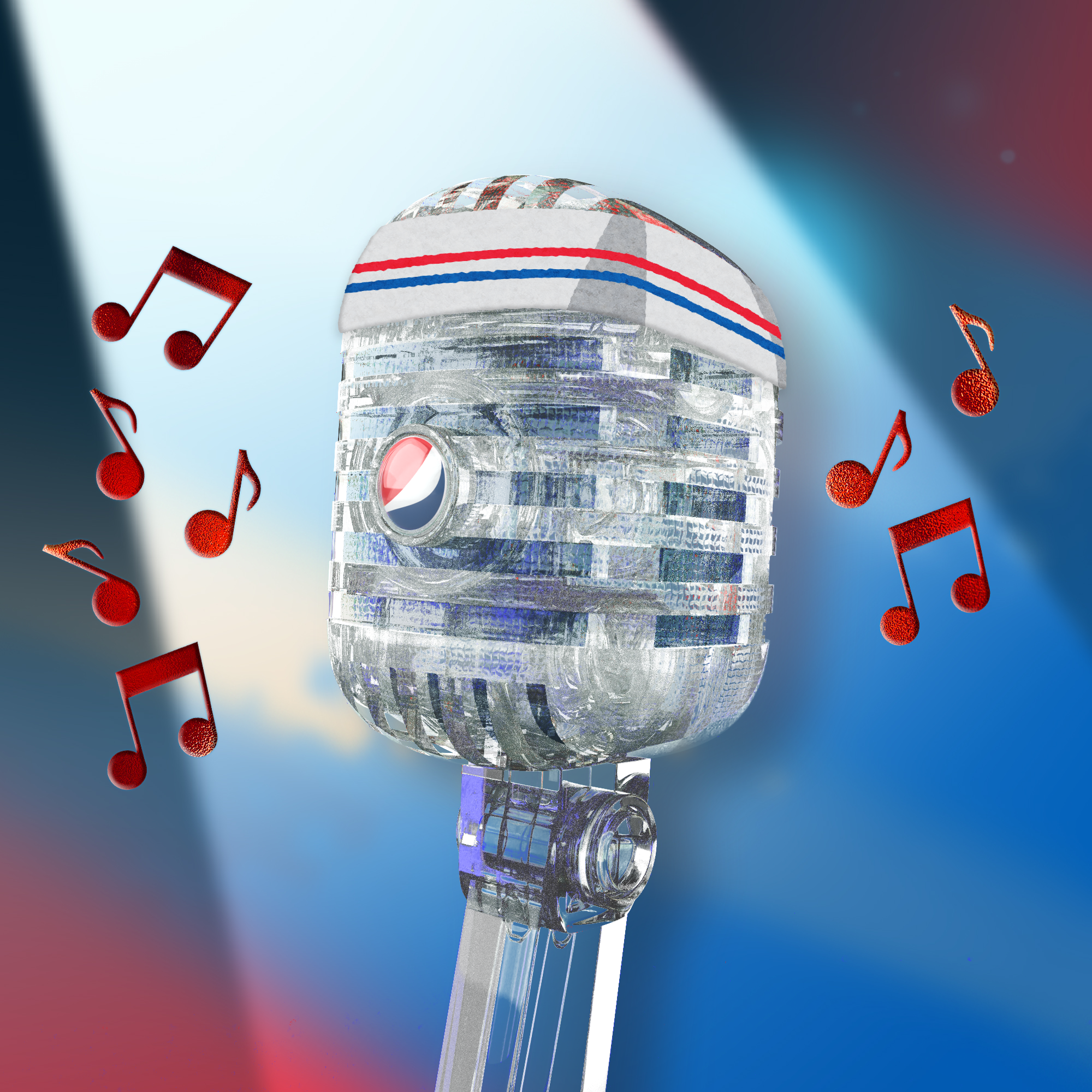 PepsiCo. - Pepsi Mic Drop - Pepsi Mic Drop #206 - NFT # 206