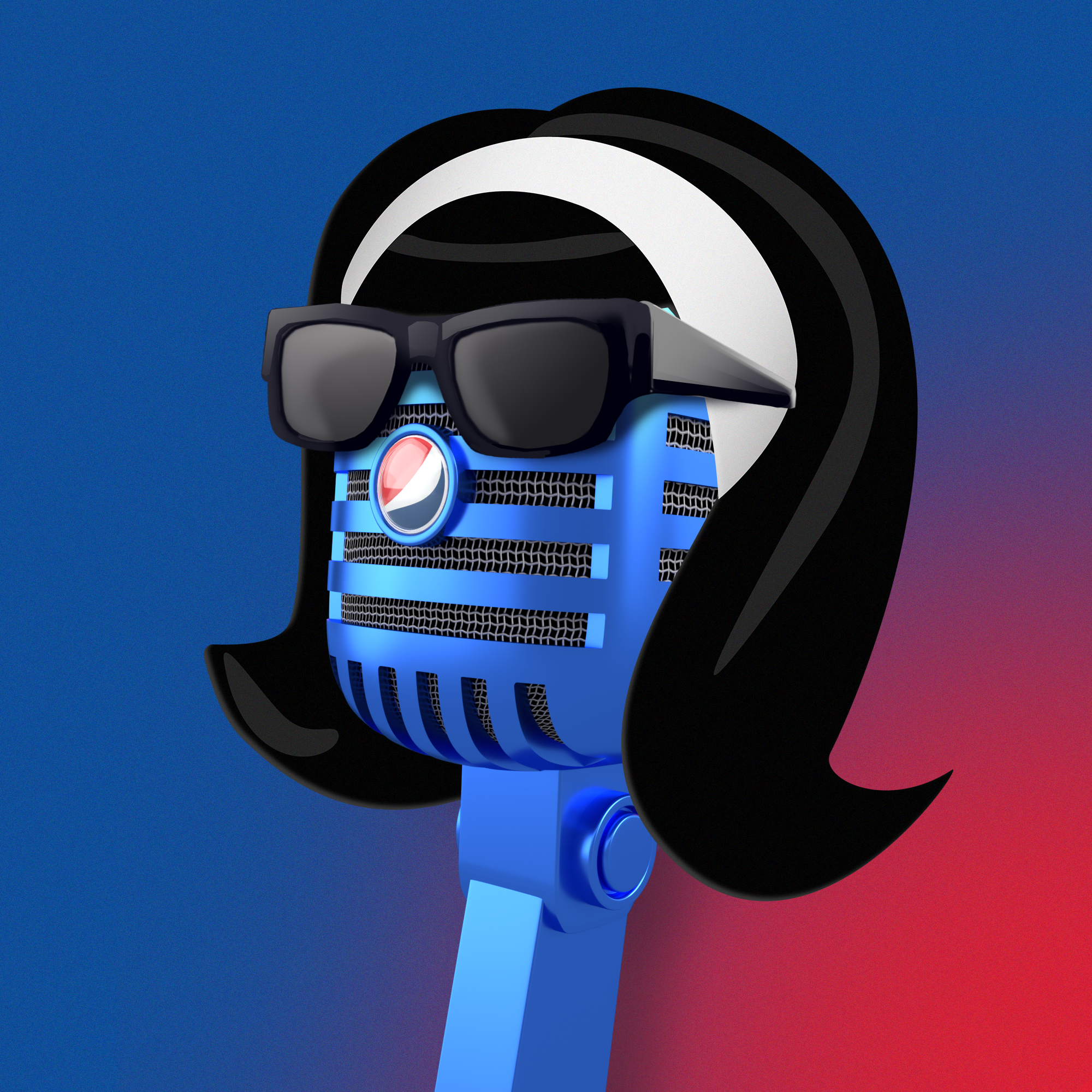 PepsiCo. - Pepsi Mic Drop - Pepsi Mic Drop #208 - NFT # 208